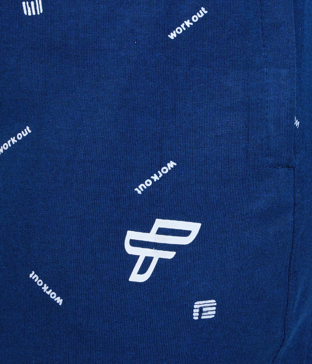 FEEL TRACK Women's Printed Capri - Navy Blue - Image 5