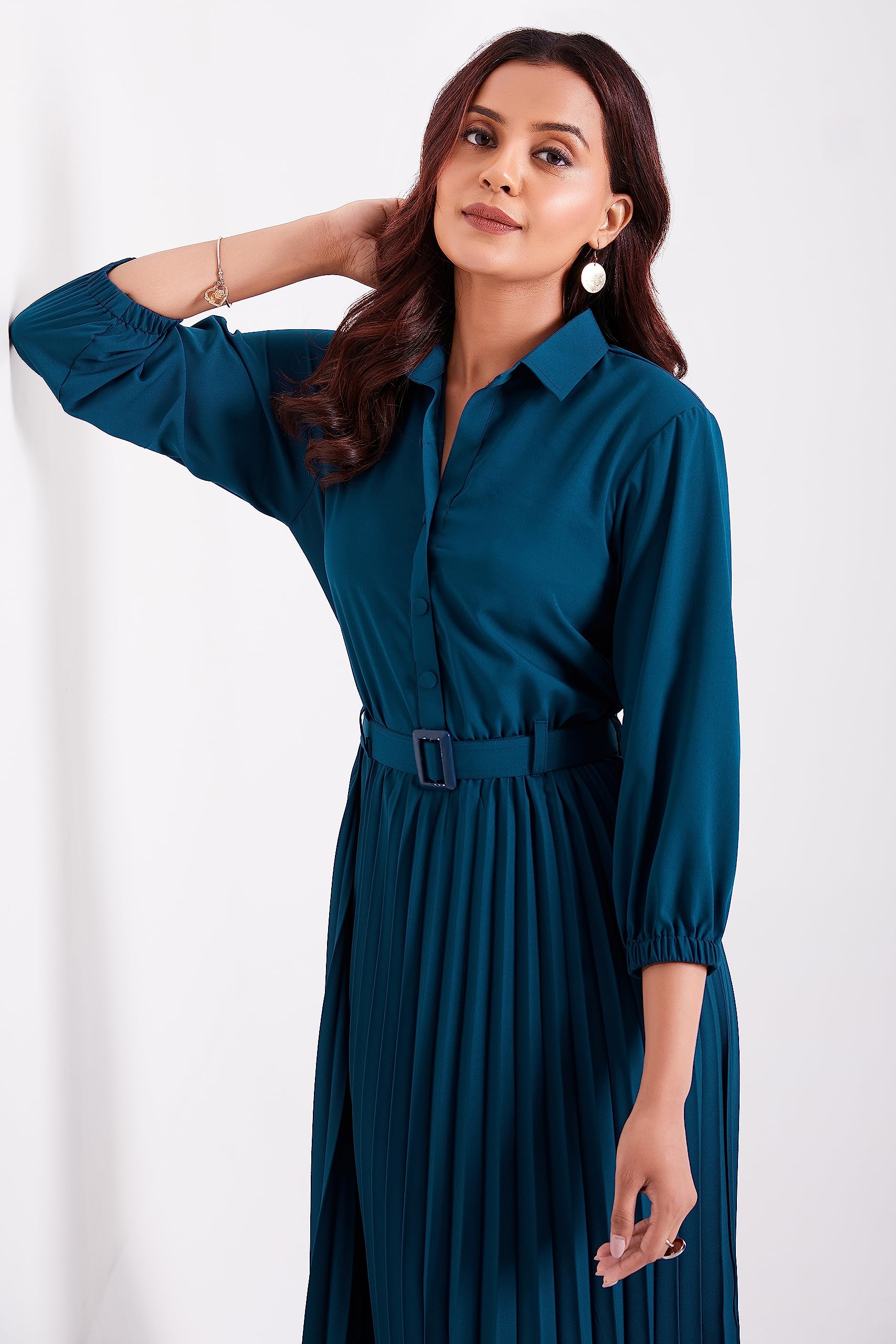 flowervelly Women Kurta Set Midi Dress - Image 4