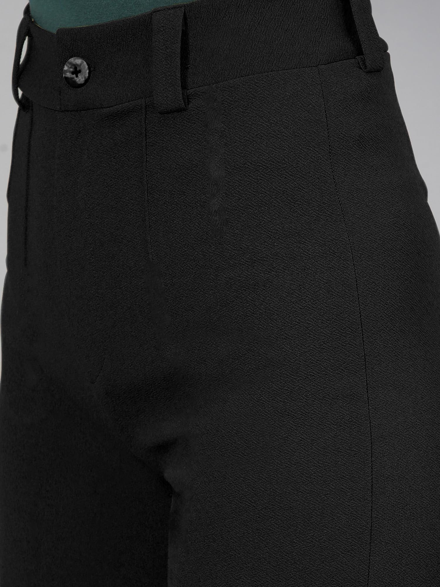 Mehrang High Rise Trousers for Women - Black - Image 5