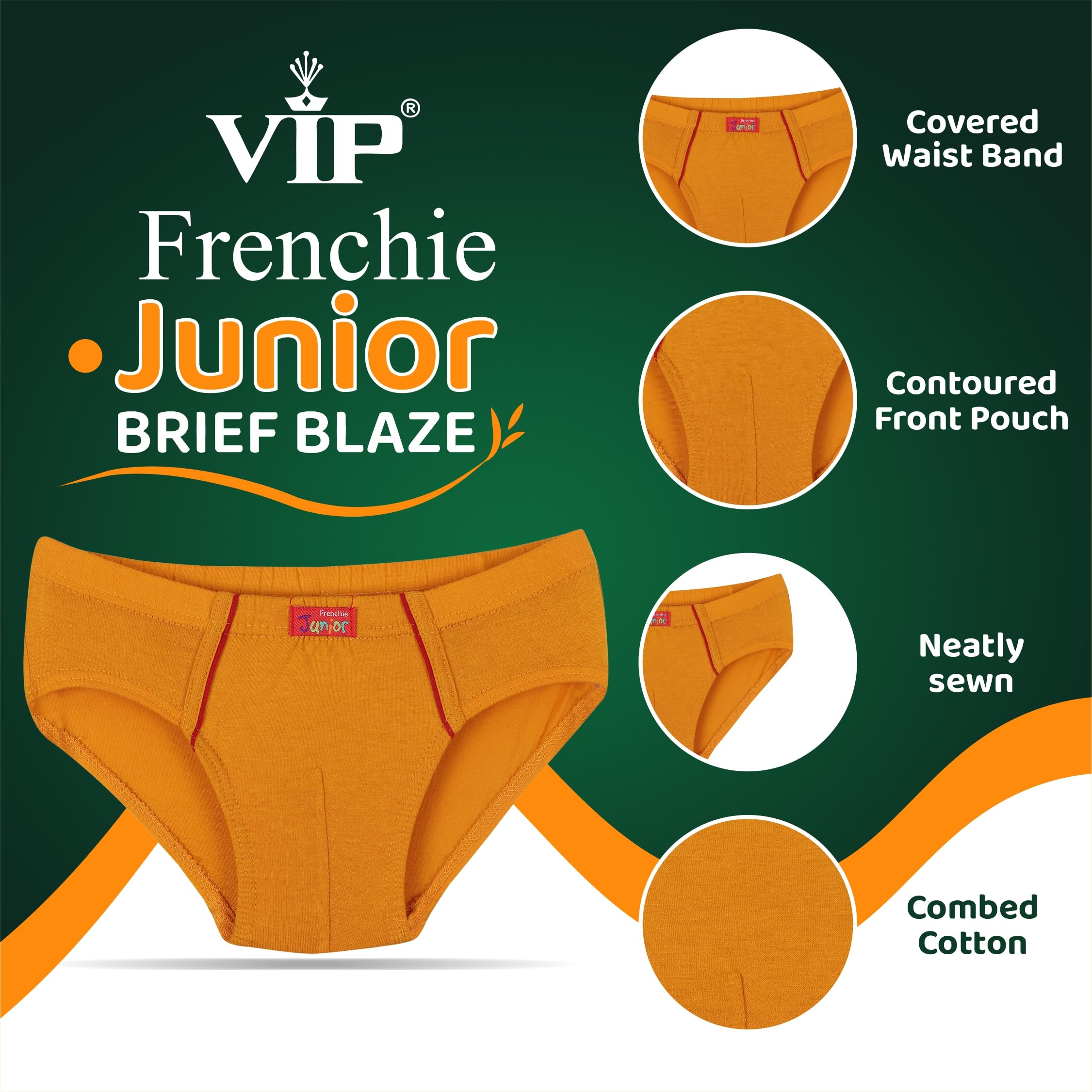 VIP Boys Cotton Briefs - Assorted - Image 2