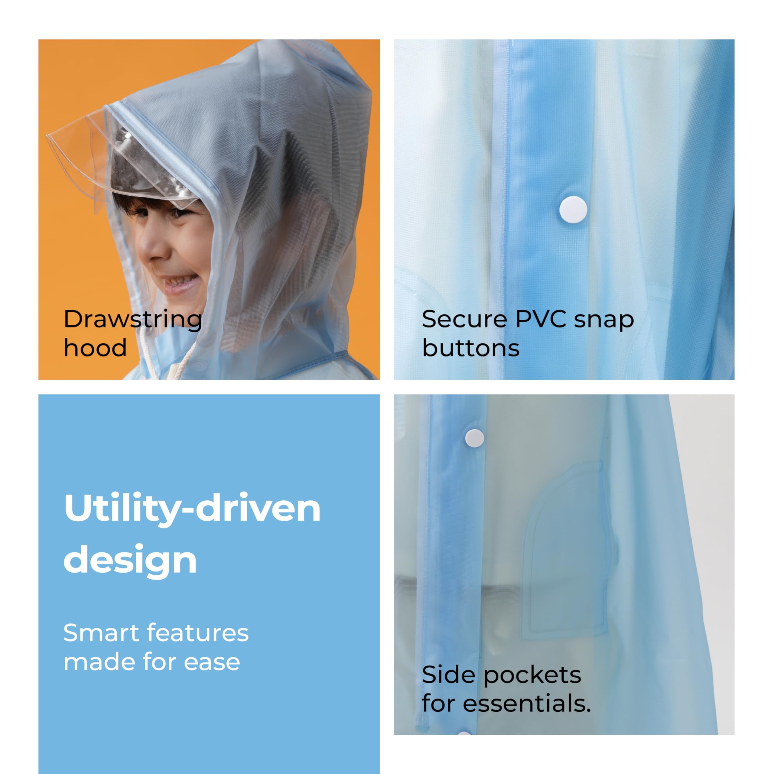 Lifelong Kids Raincoat Waterproof PVC - Image 4