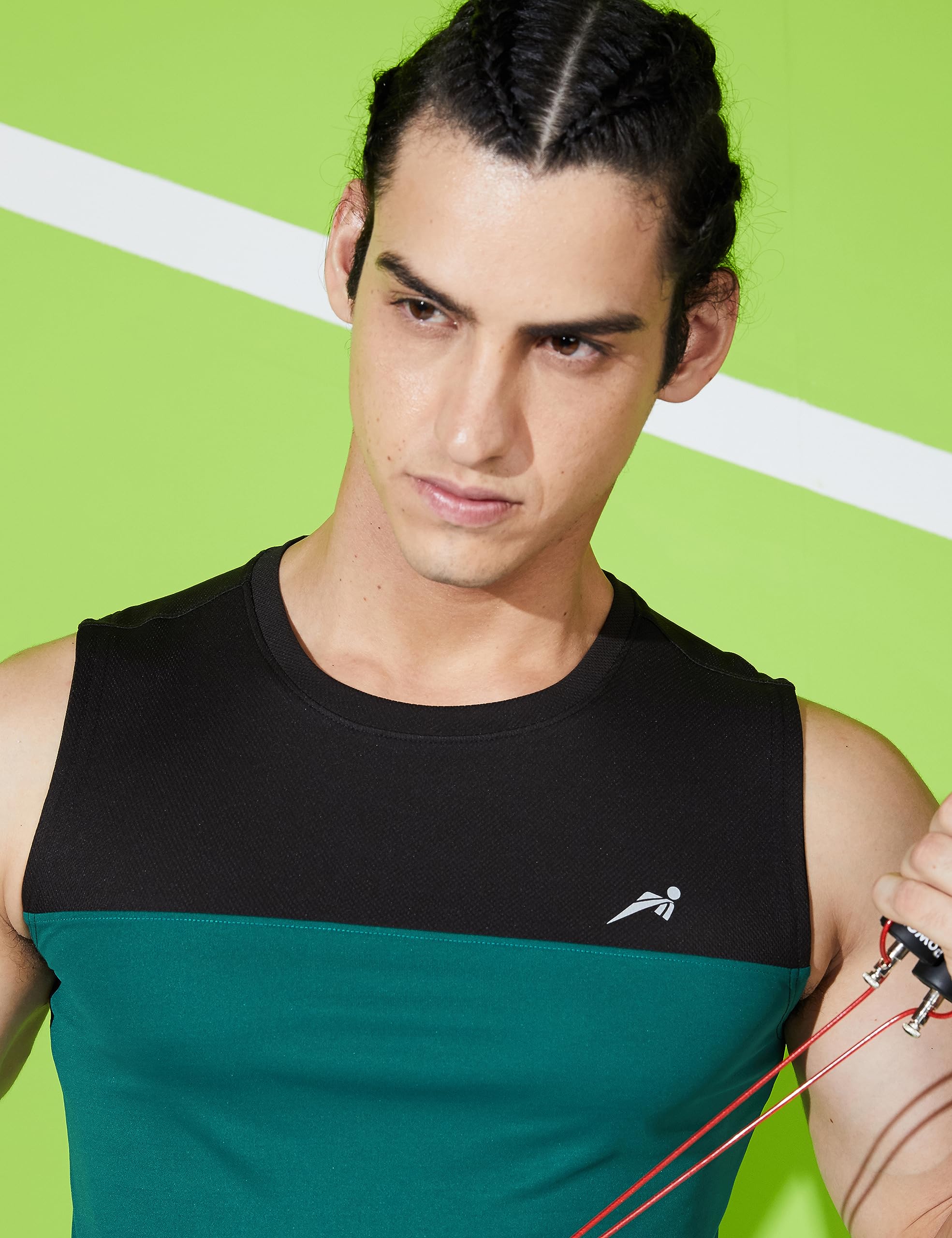 Symbol Men Color Block T-Shirt - Image 5