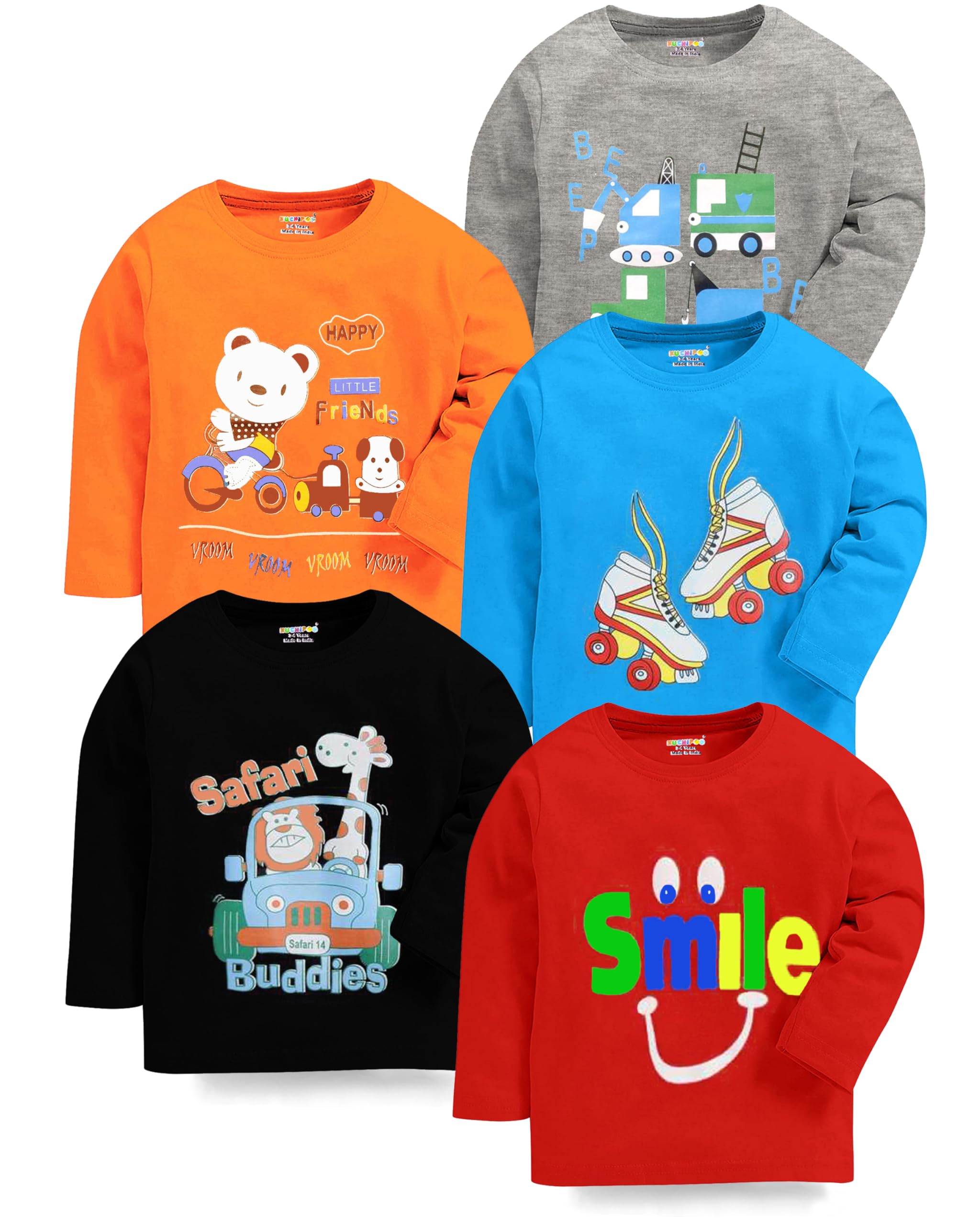 Kuchipoo Boys Cotton T-Shirt