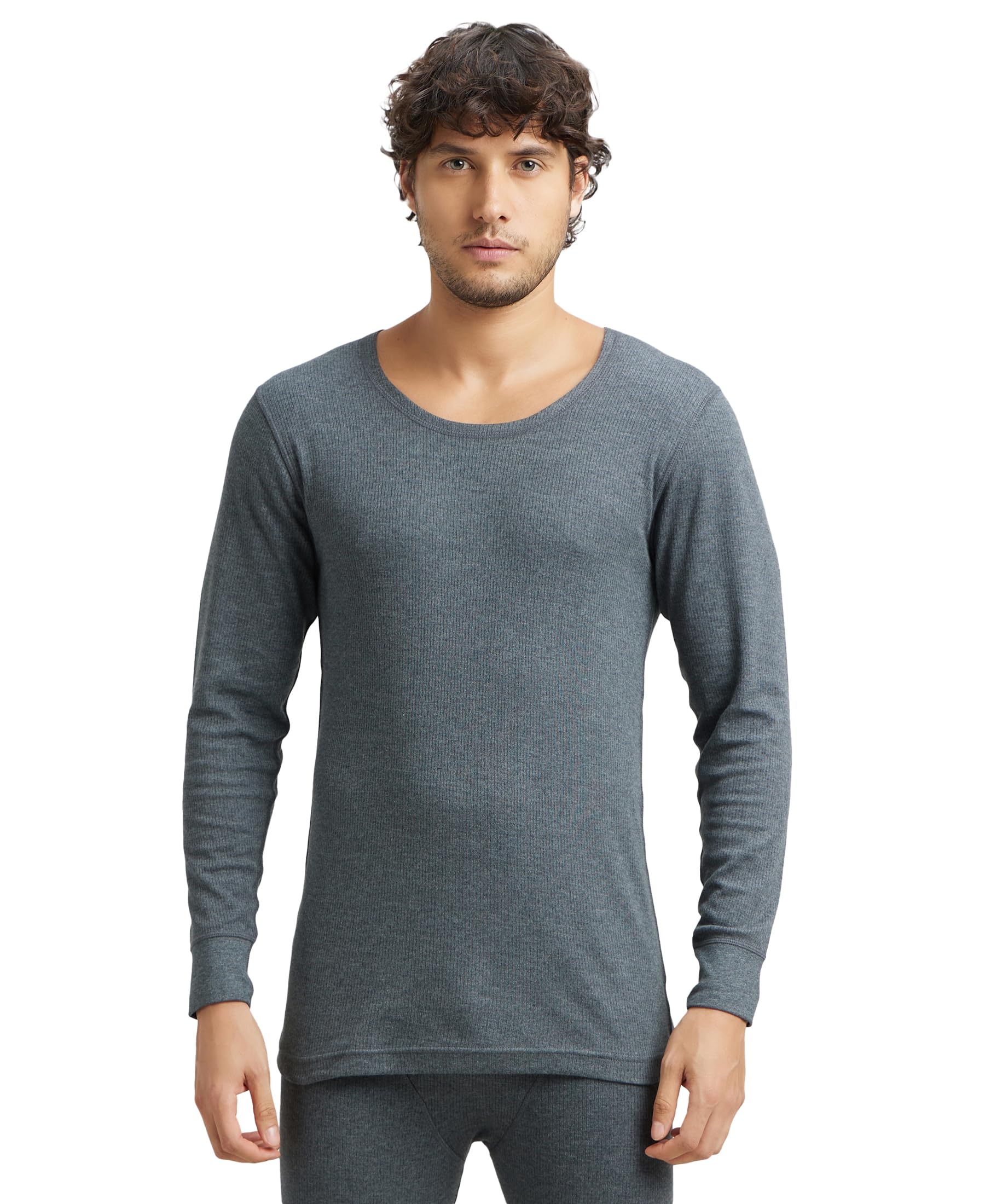 Jockey Men's Thermal Undershirt - Charcoal
