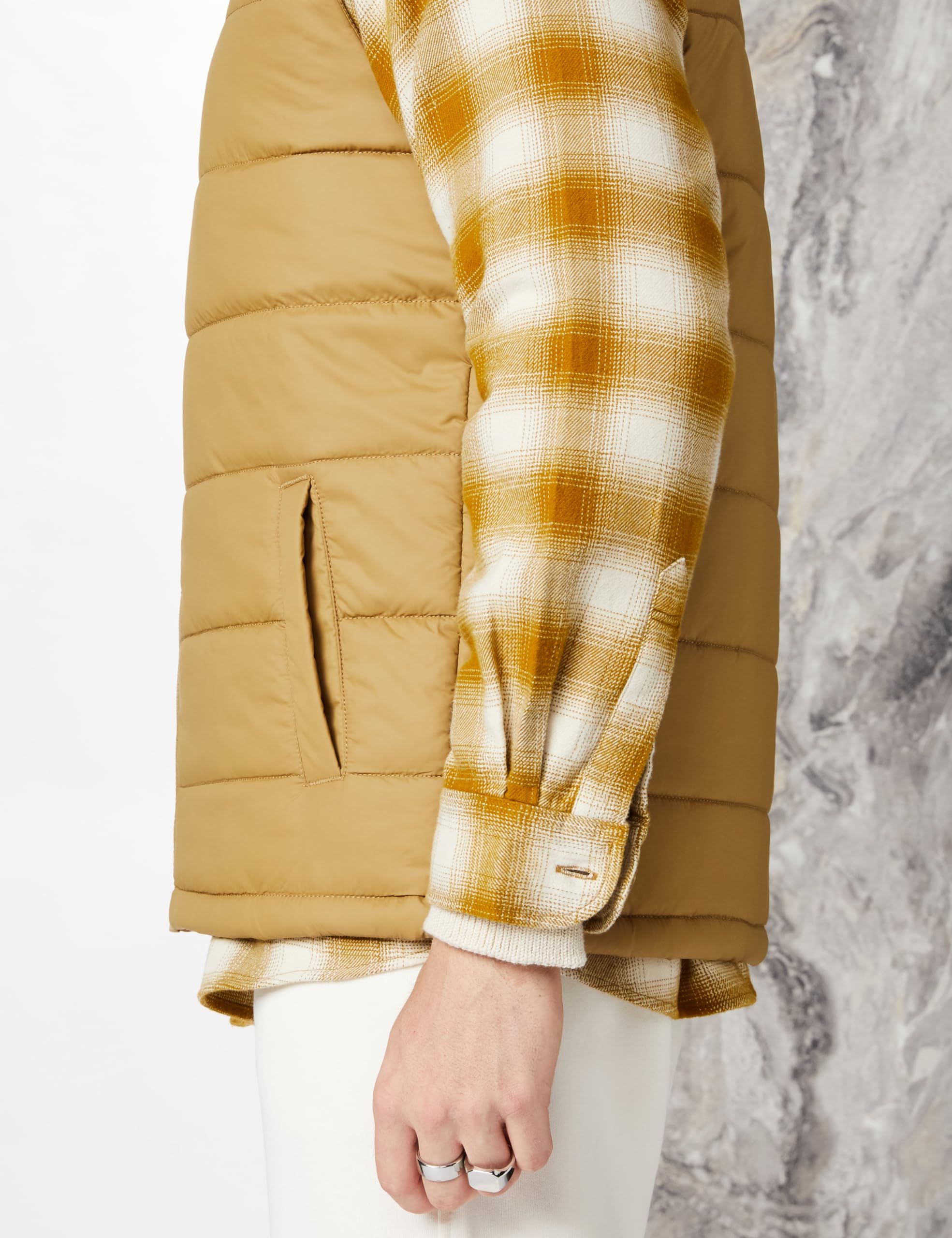 Symbol Men Gilet Camel - Image 5