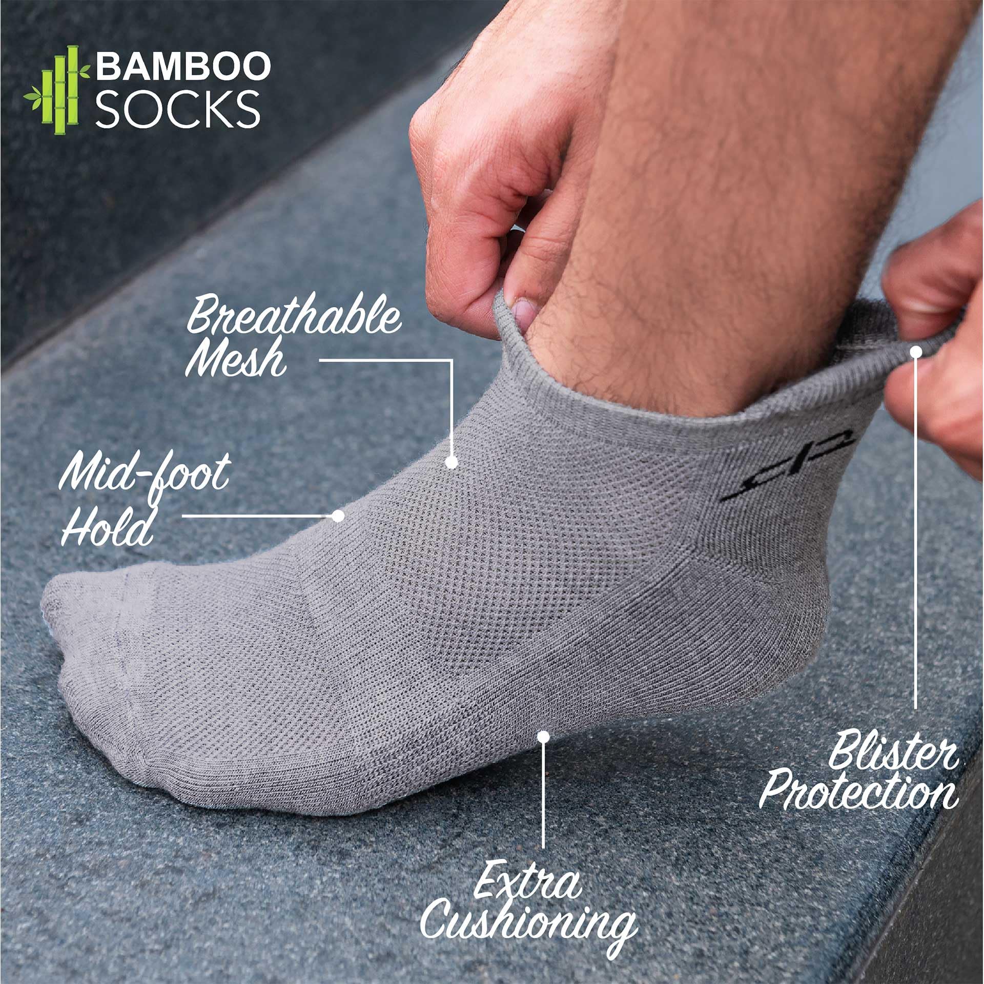 HEELIUM Men's Bamboo Socks - Image 3