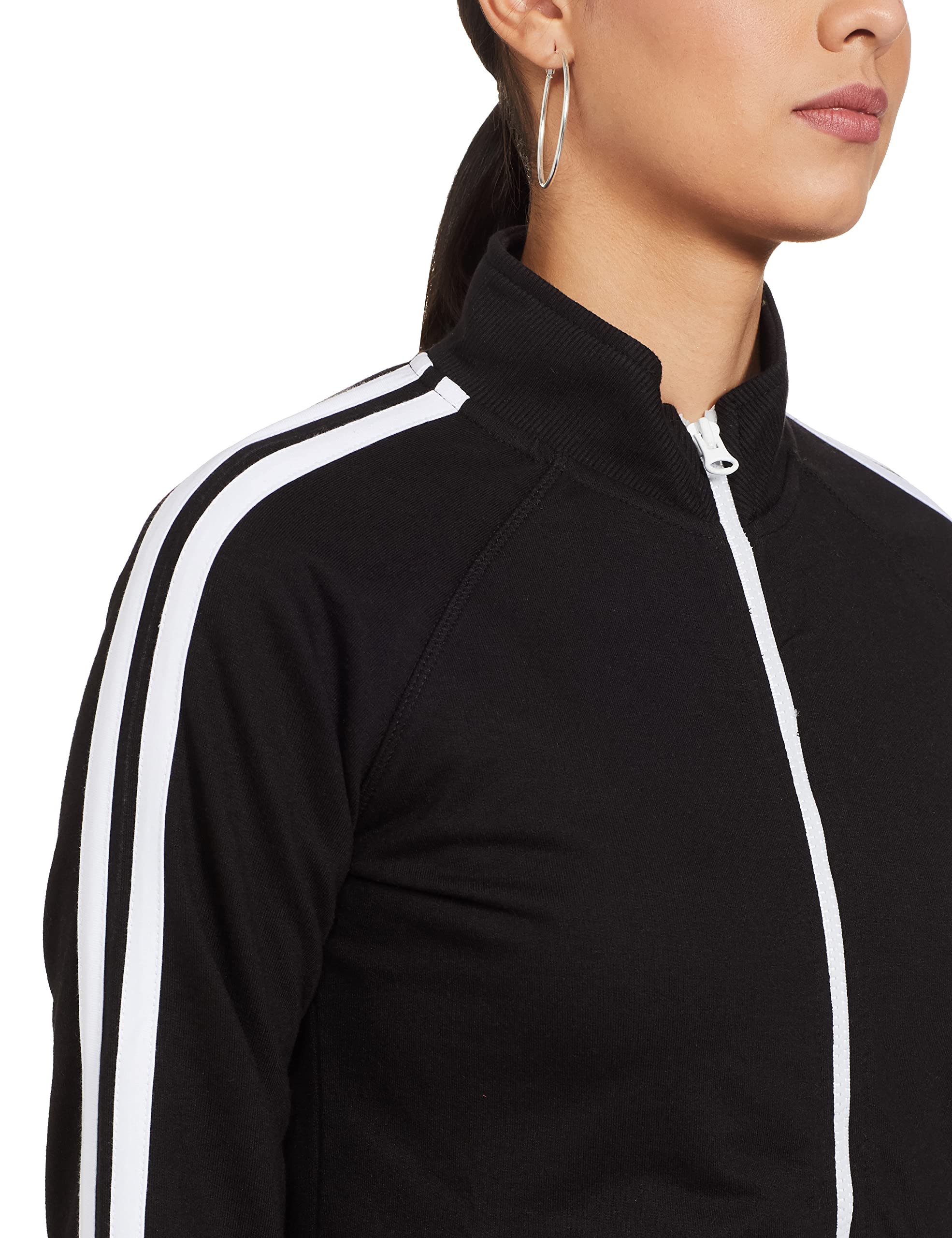 Amazon Women's Cotton Blend Sweatshirt - Jet Black - Image 4