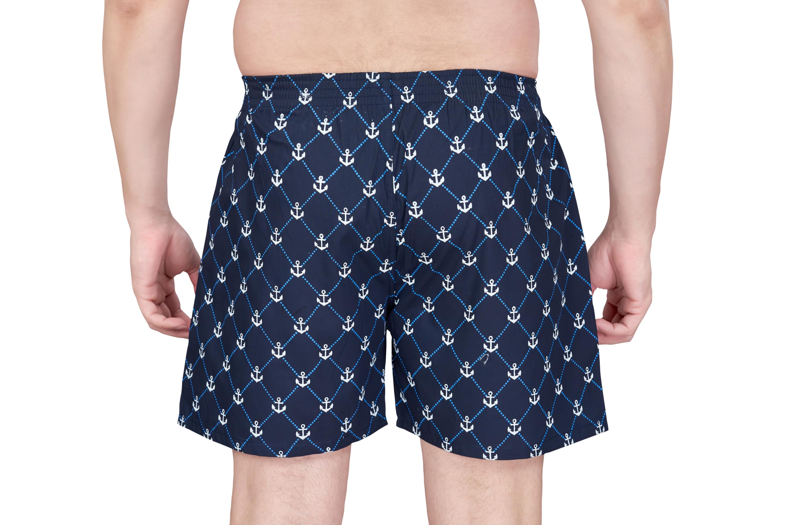 Nermosa Cotton Printed Shorts for Men - Image 3