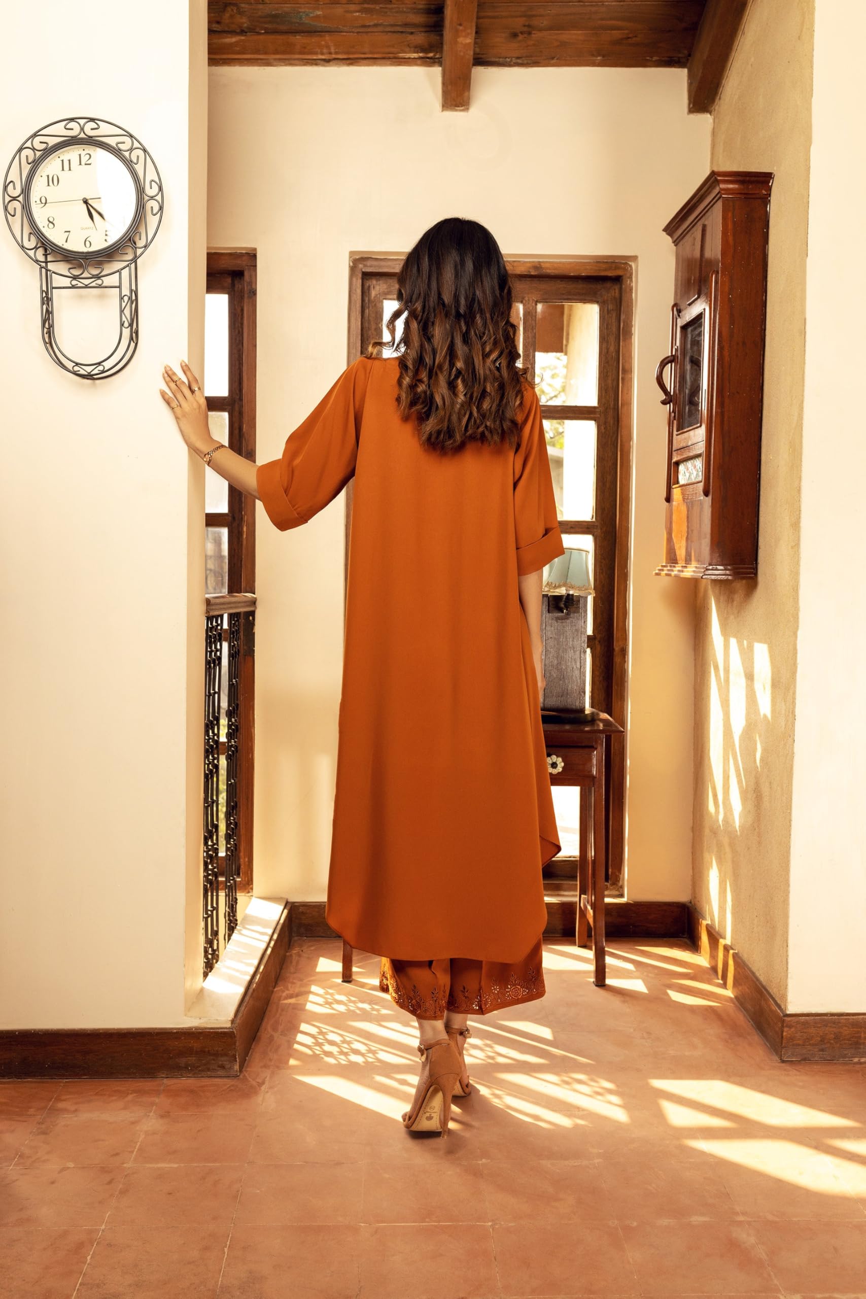 ANNI Women Rayon Viscose A-Line Kurta - Image 2