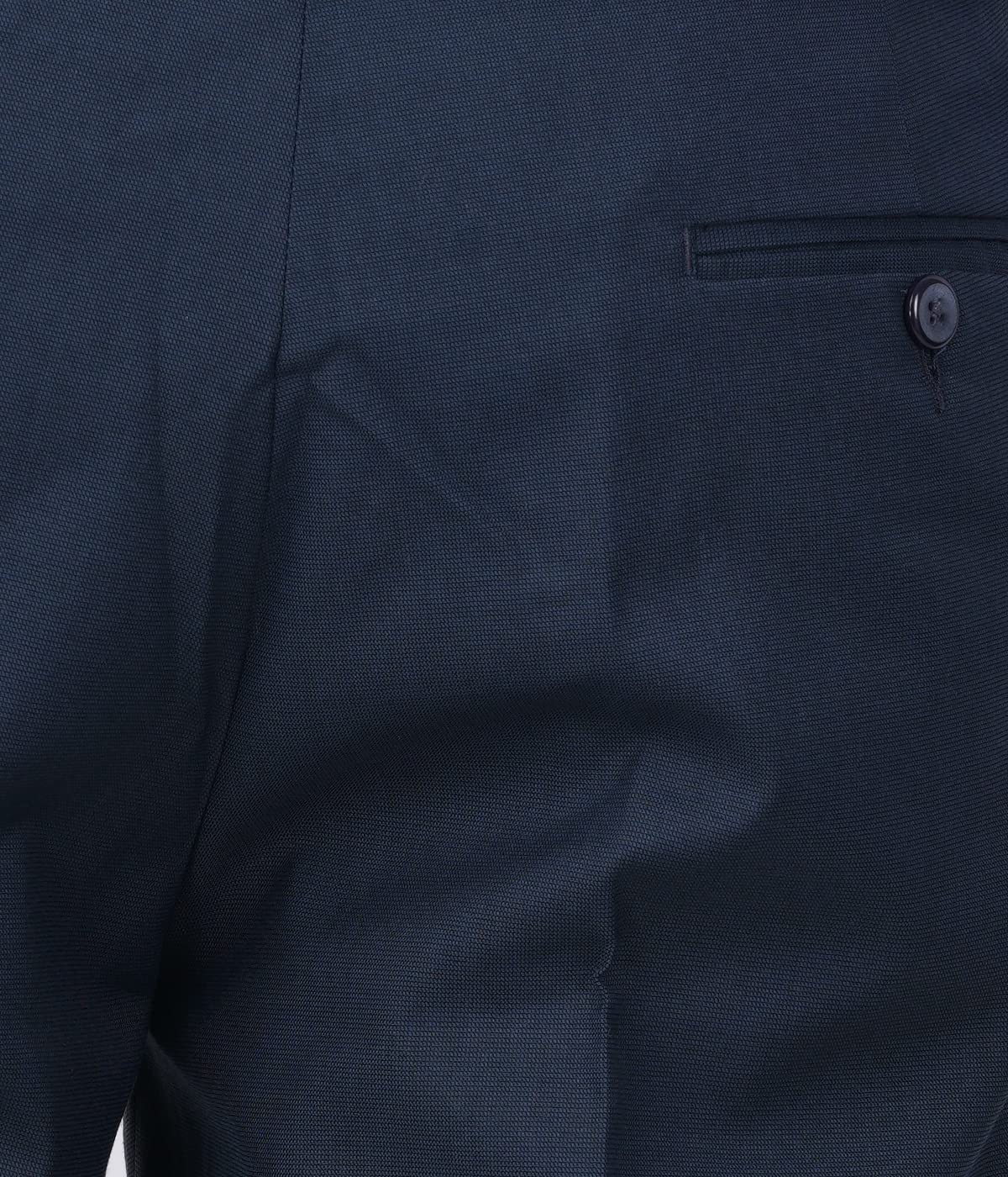 Mc Henry Men's Formal Trousers - Navy Blue - Image 5