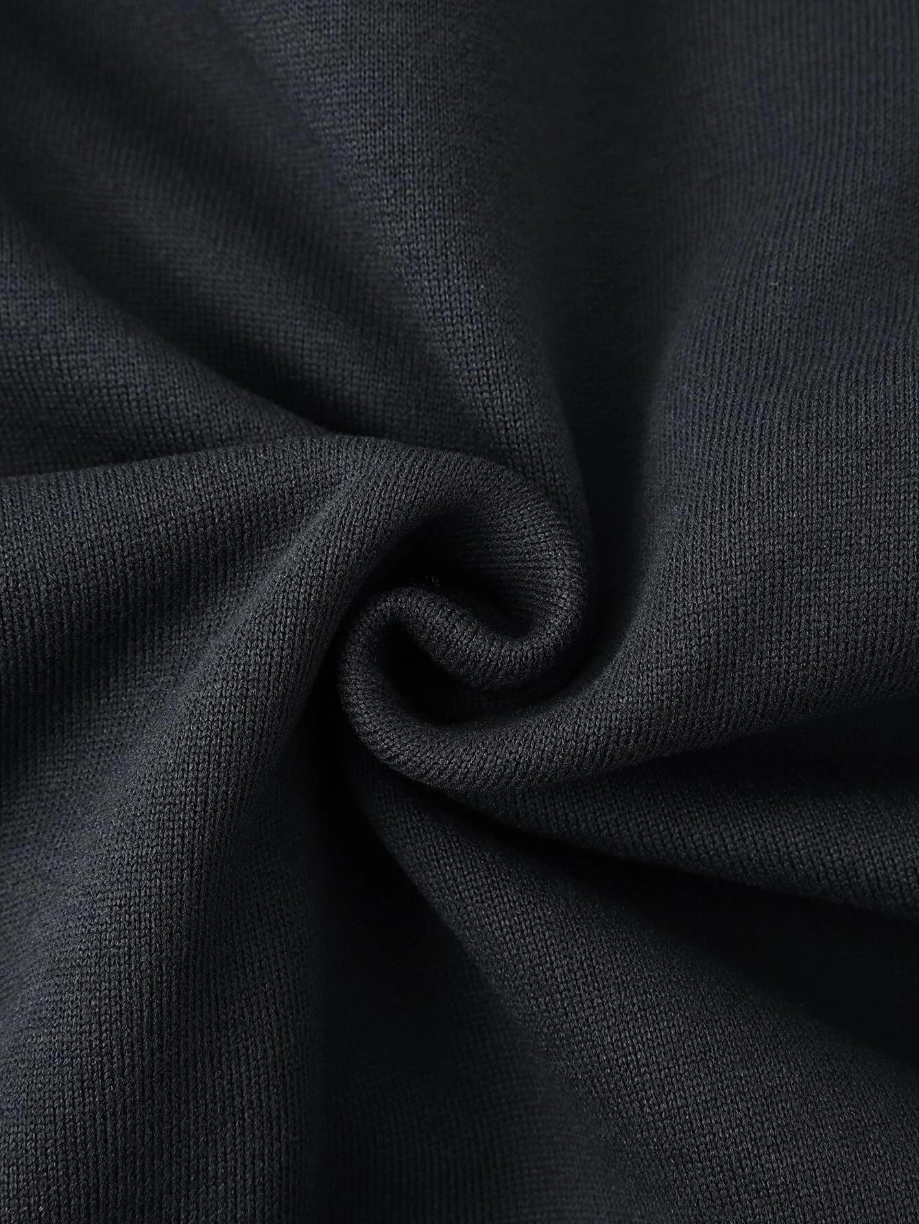 Lymio Unisex Black Hoodie Sweatshirt - Image 5