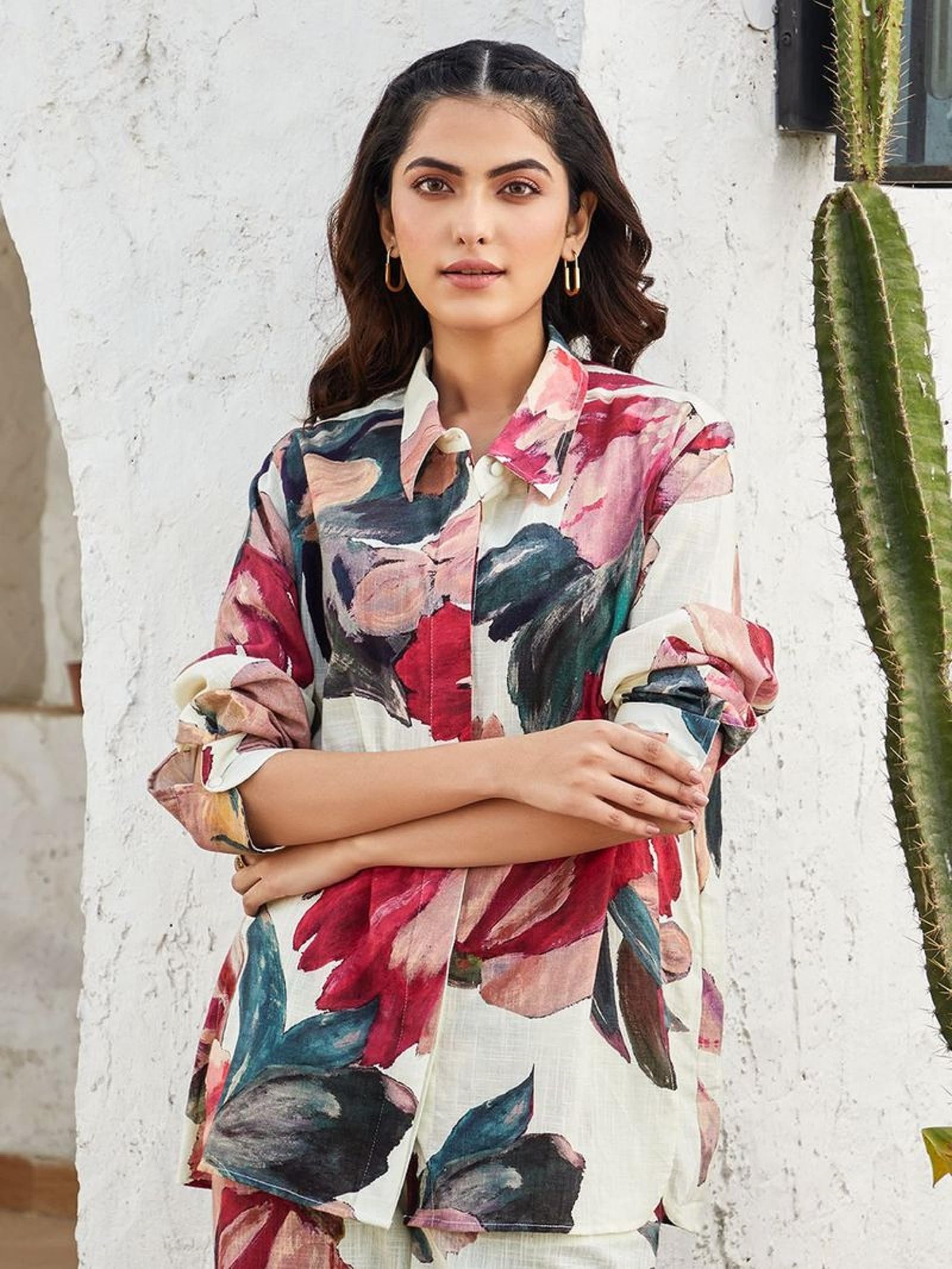 Asmeriyo Women Co-Ord Set - Pink - Image 5