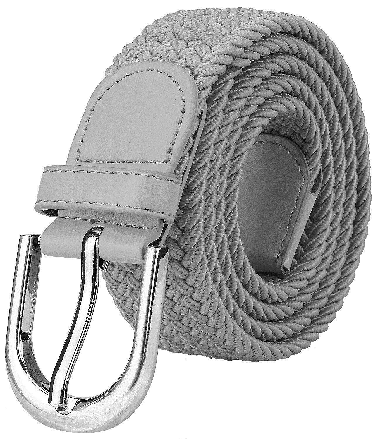 ZORO Grey Stretchable Fabric Belt for Men & Women