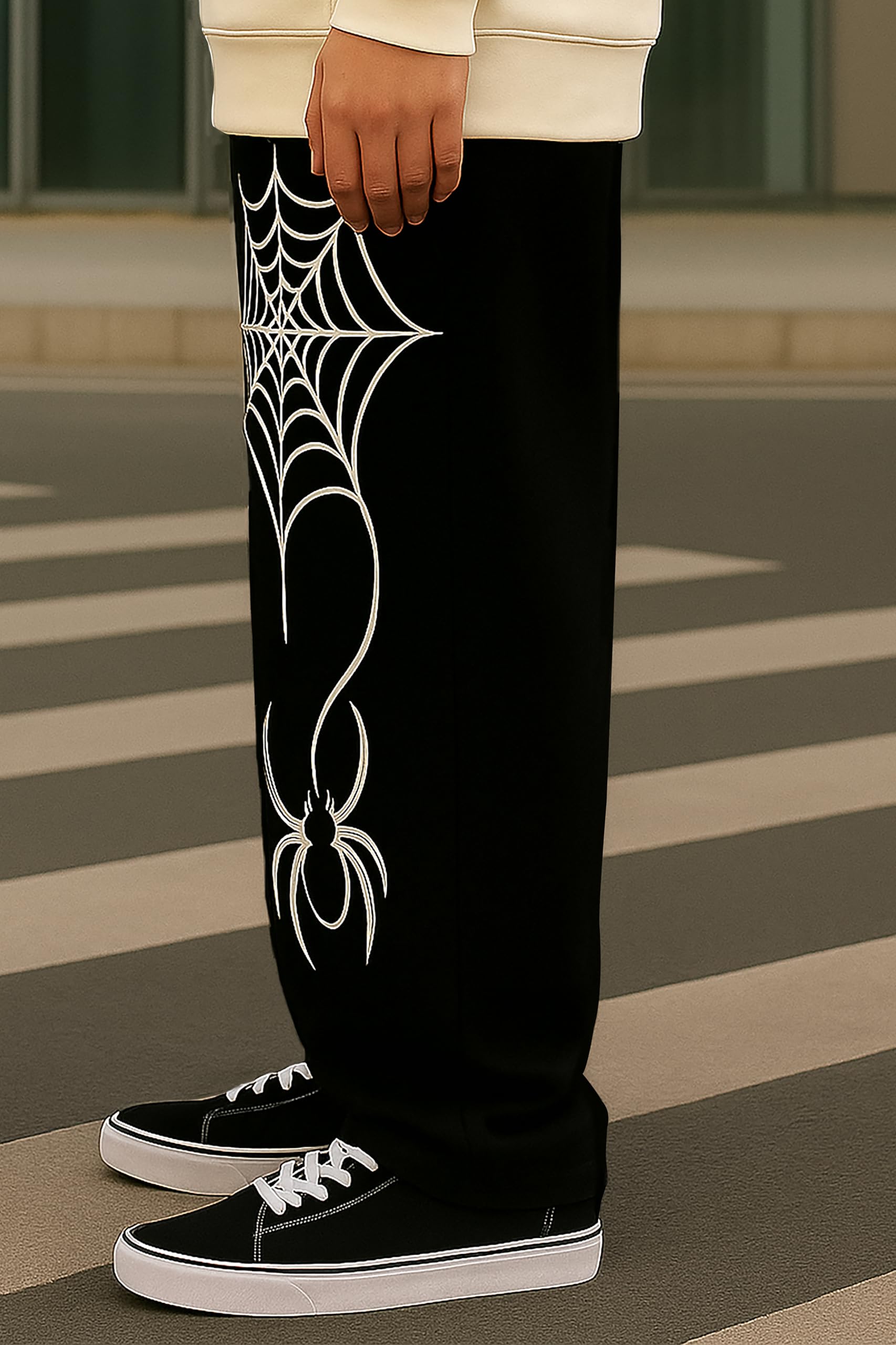 Men Track Pants - Black - Image 4