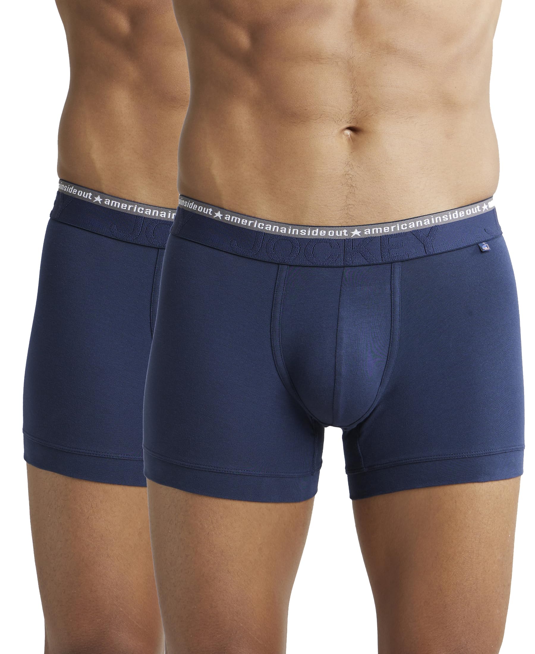 Jockey Men's Cotton Stretch Trunks