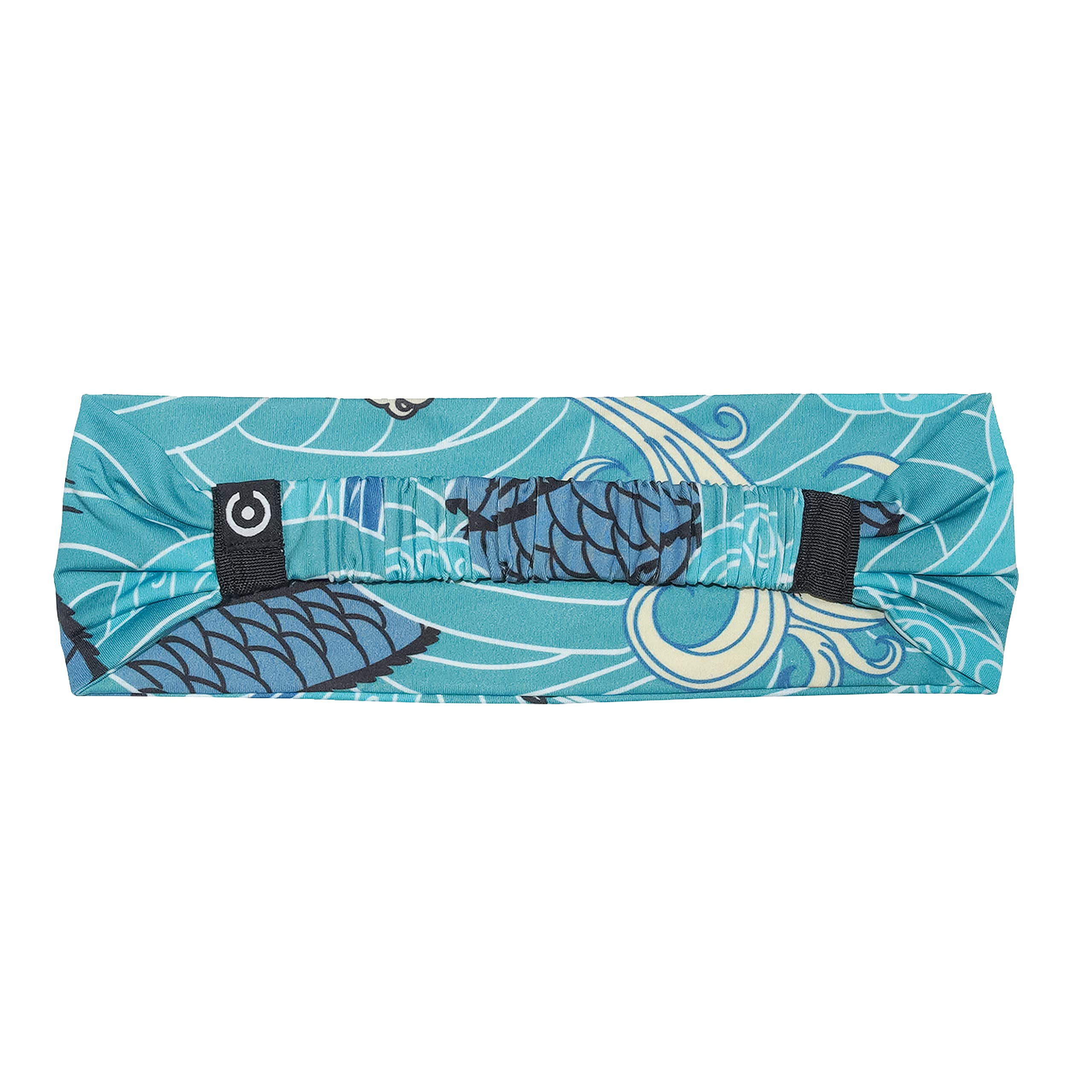 Coreteq Calm Blue Sports Headband for Men & Women - Image 4