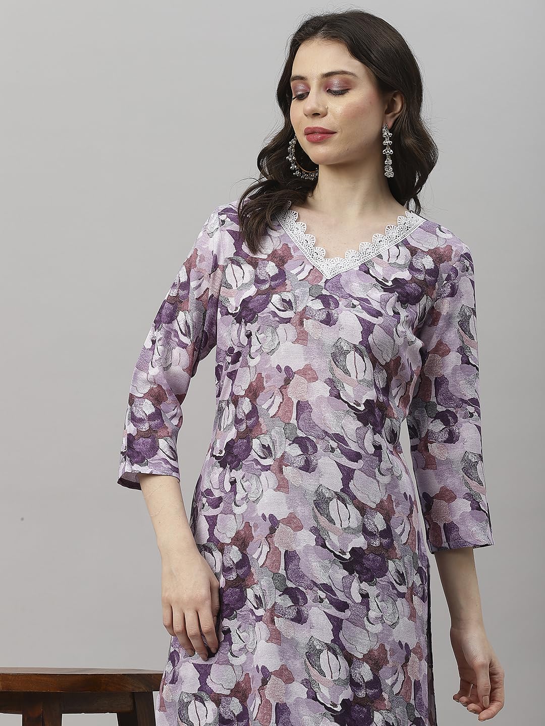 ANNI Women Cotton Blend Kurta with Pant - Image 5