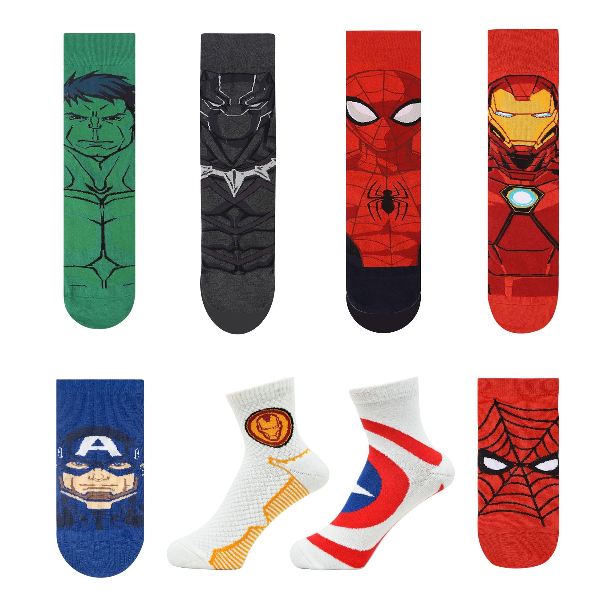 Marvel Avengers Crew Socks for Men - Image 2