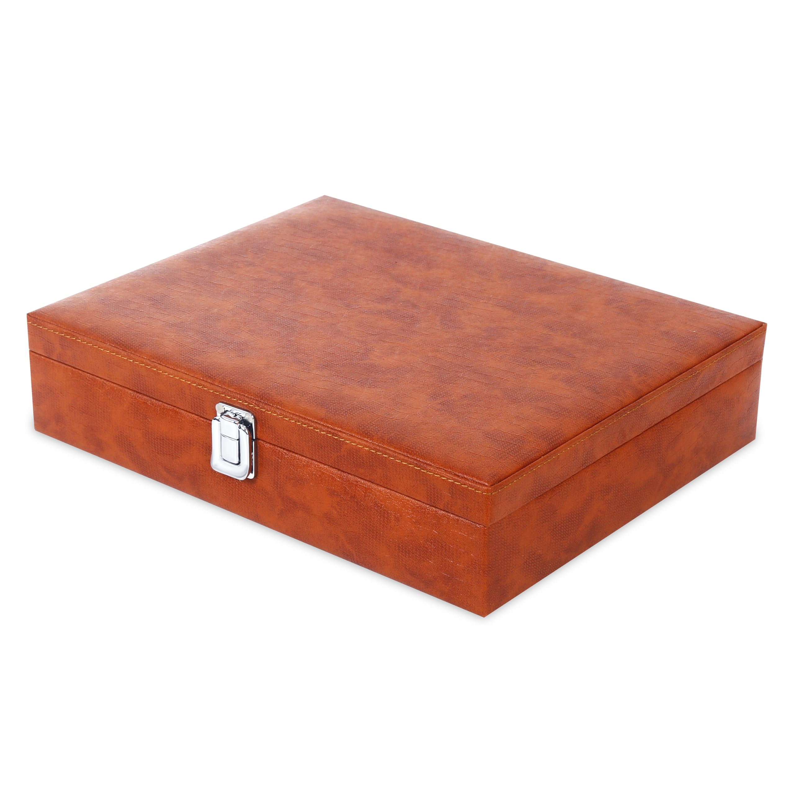 ALAWO Sunglass Box Organizer for Men & Women - Tan - Image 3