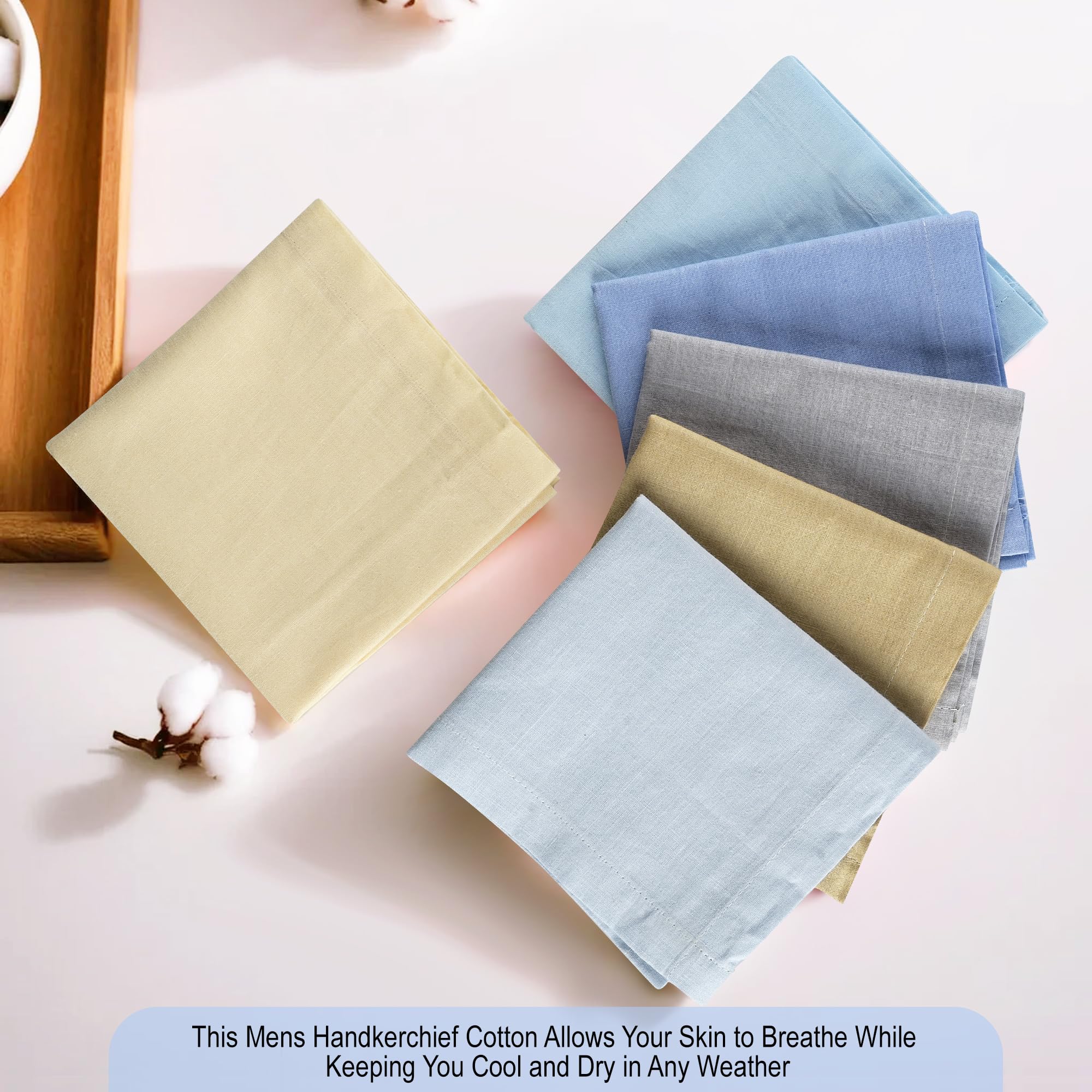 Kuber Industries Cotton Handkerchiefs for Men - Image 3