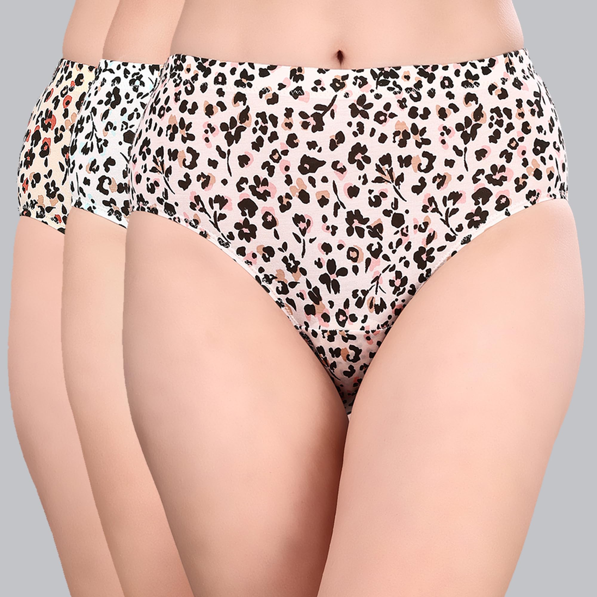 SOIE Women's High Waist Printed Briefs - Image 2