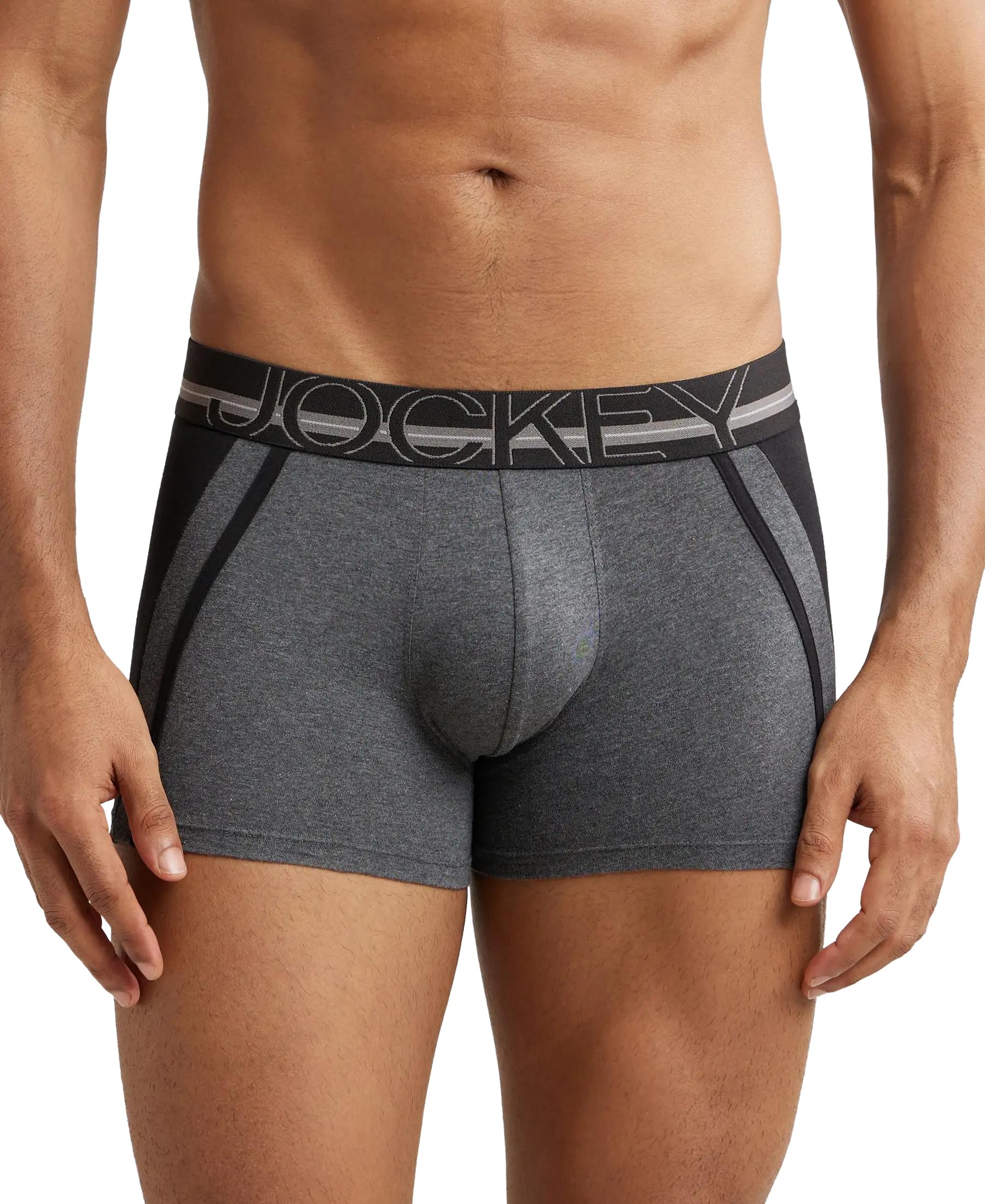 Jockey Men's Trunk - Charcoal