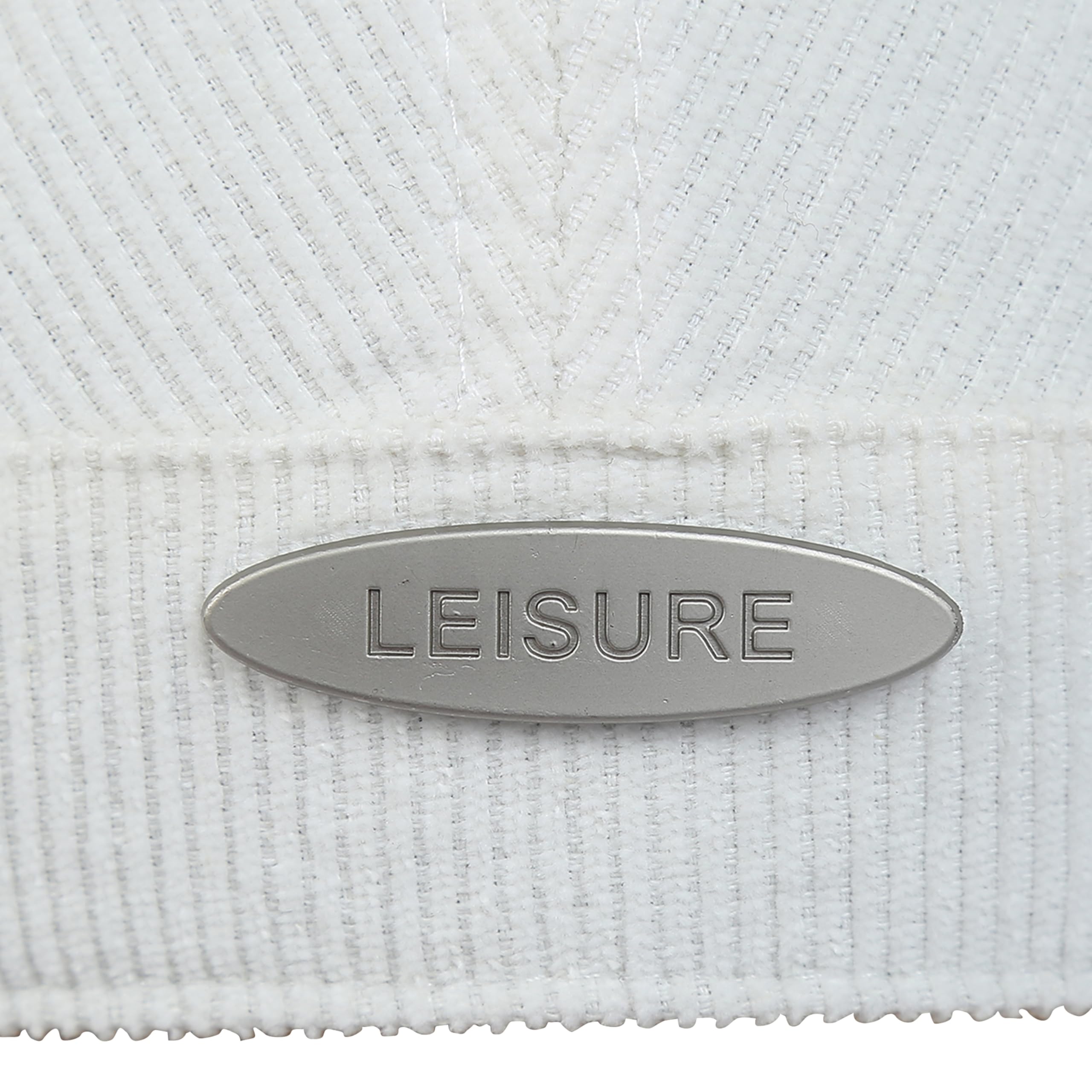 FabSeasons Men's Ivy Flat Golf Cap - Cream - Image 4