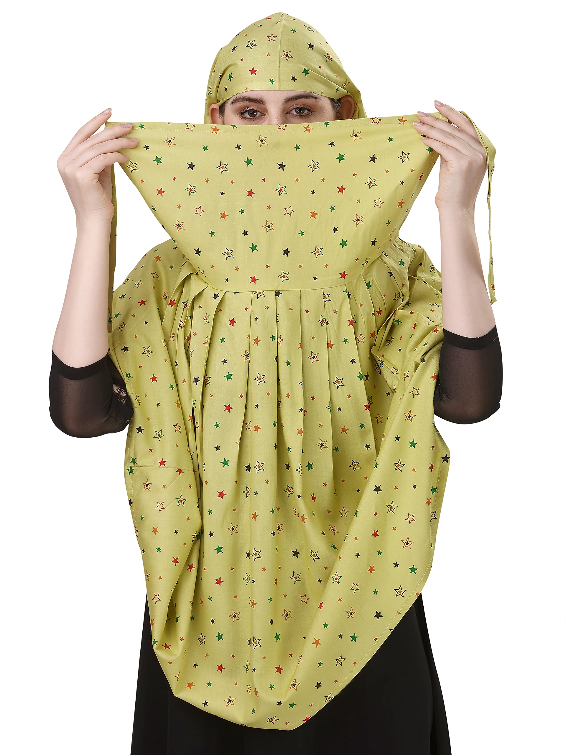 7 Season's Cotton Scarf & Mask for Women - UV Protection - Image 3