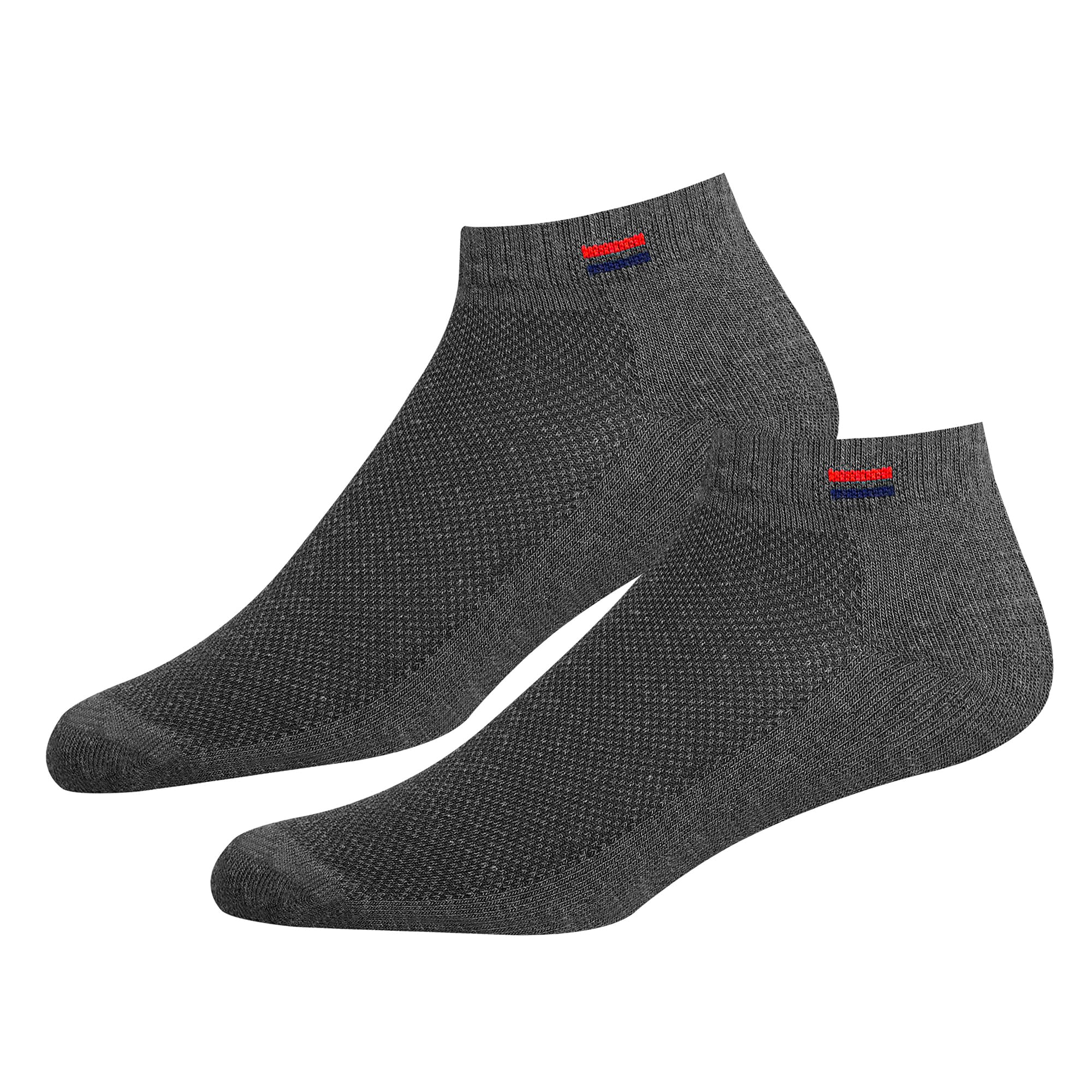 NAVYSPORT Men's Navy Blue Ankle Length Cotton Socks - Image 3