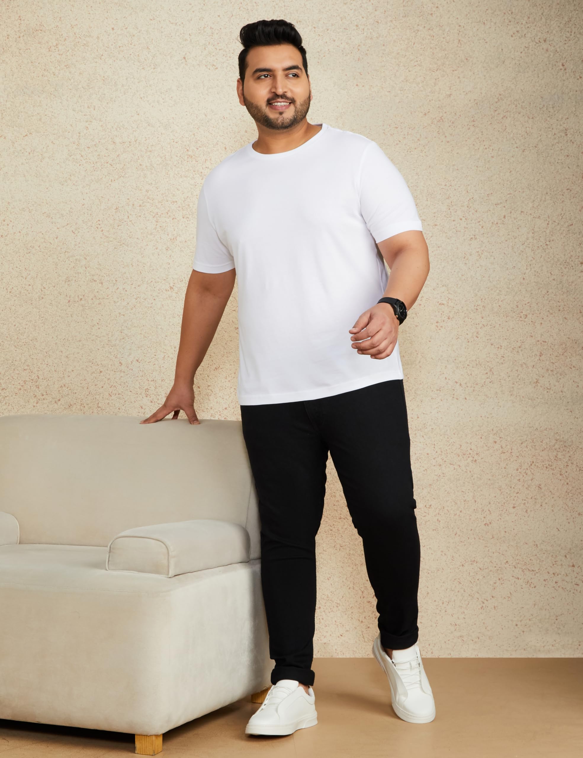 Symbol Men's Skinny Jeans - Jet Black - Image 5