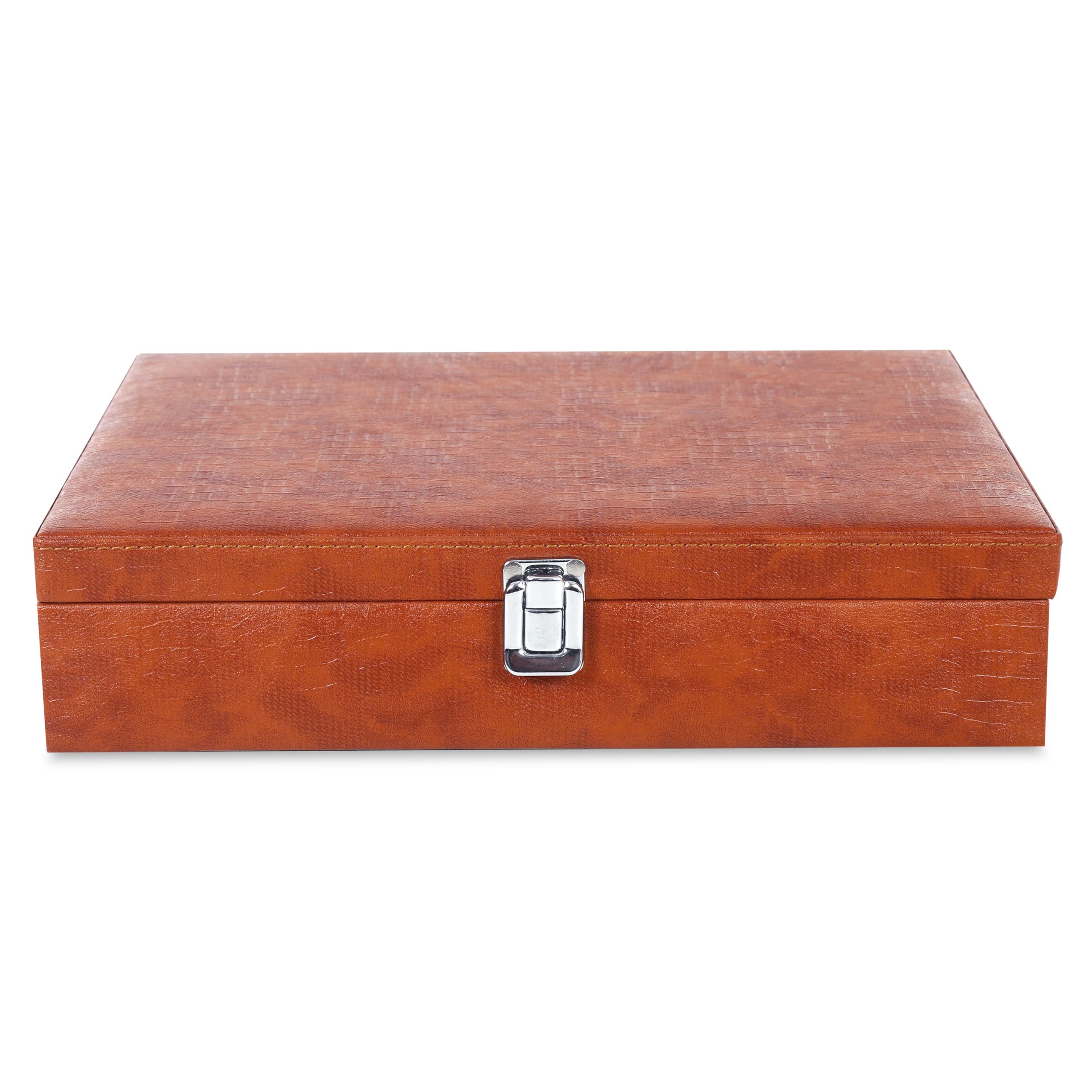 ALAWO Sunglass Box Organizer for Men & Women - Tan - Image 2