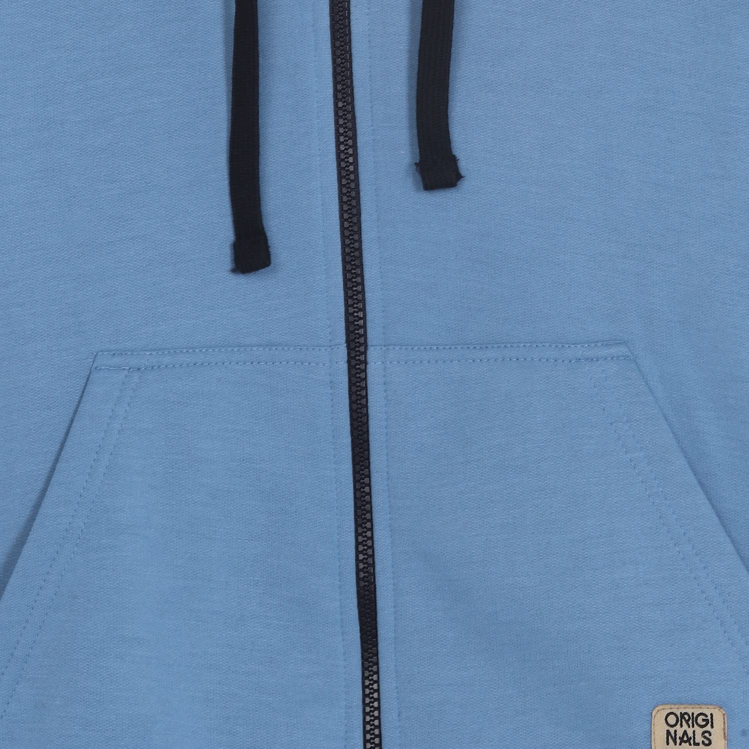 Alan Jones Boys Cotton Blend Hooded Sweatshirt - Malibu Blue - Image 4