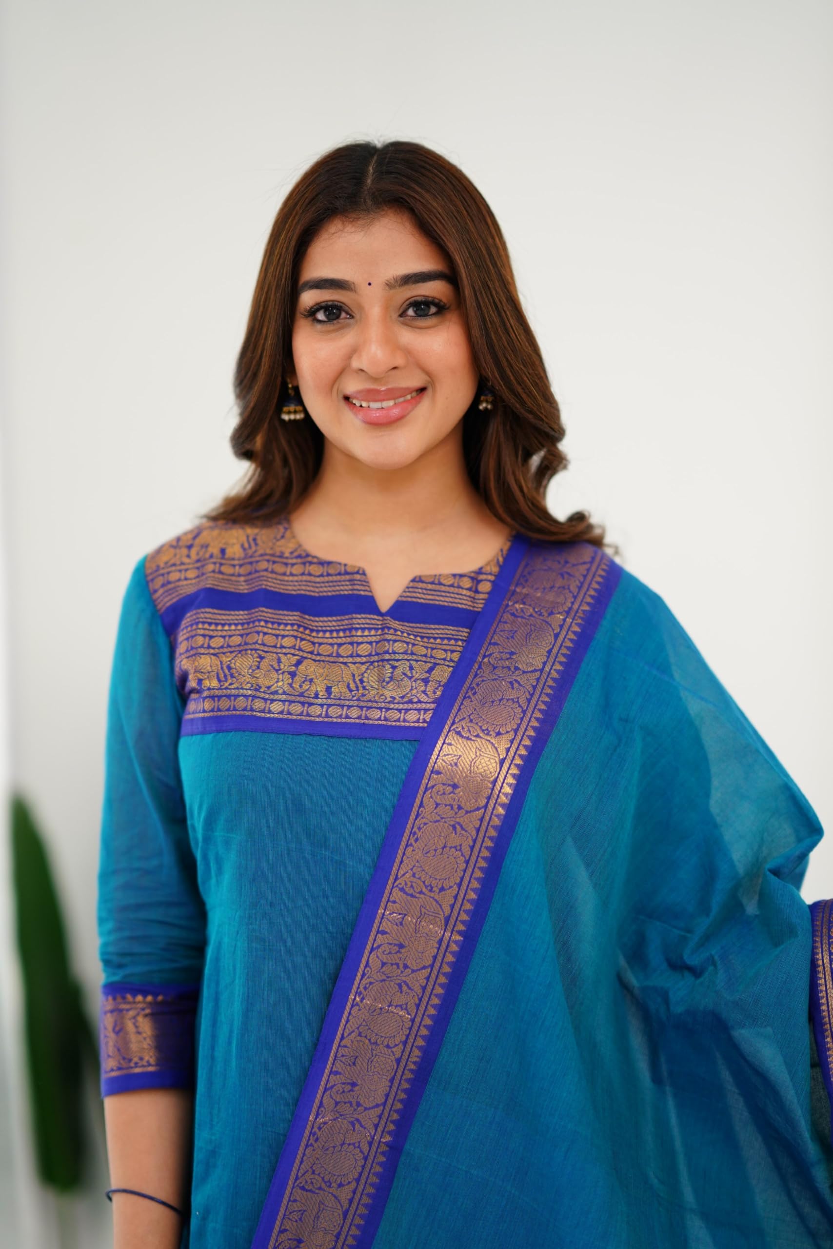 TWINLIGHT Kanchi Cotton Kurta Dupatta Set for Women - Image 4