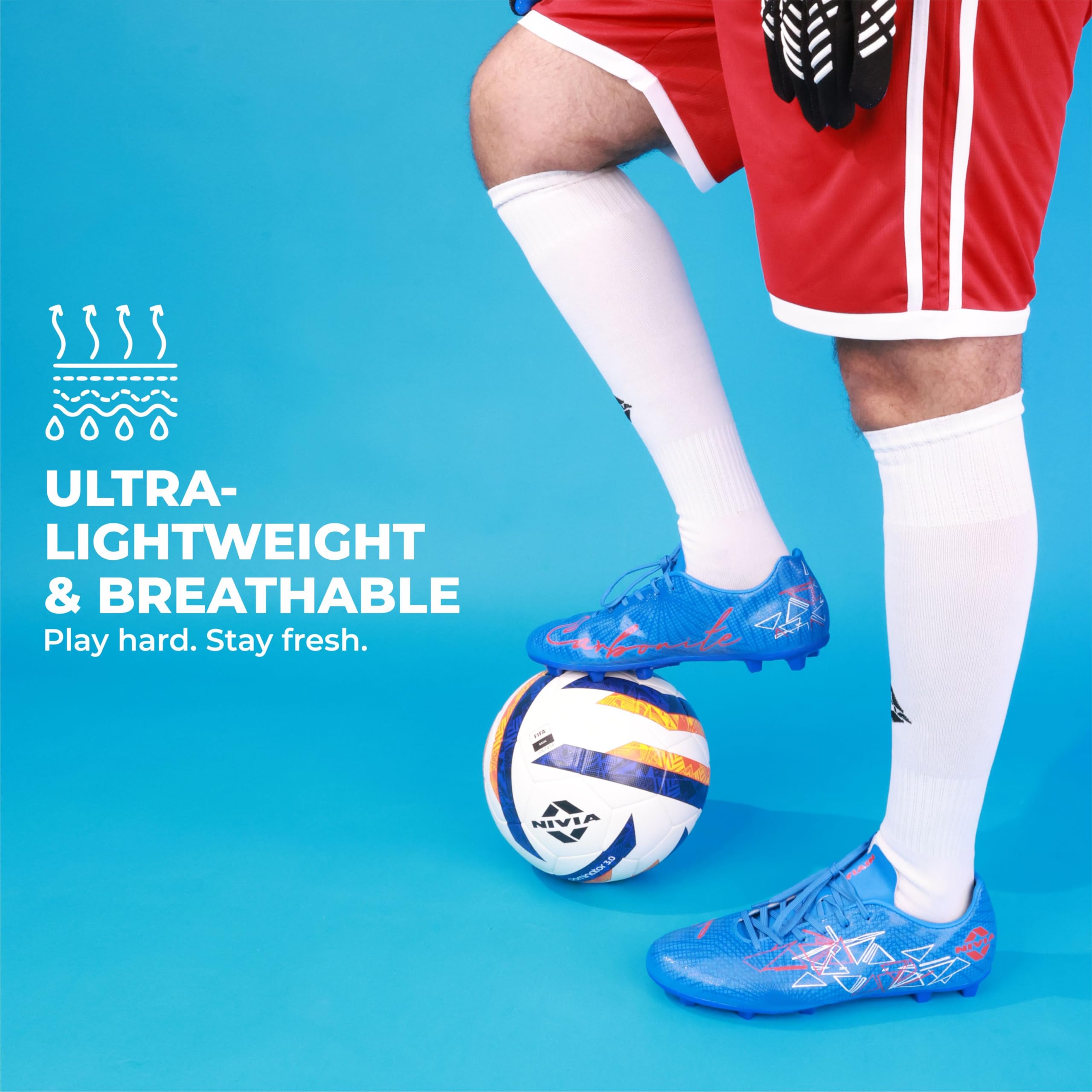 Nivia Football Stockings for Men & Women - Image 2