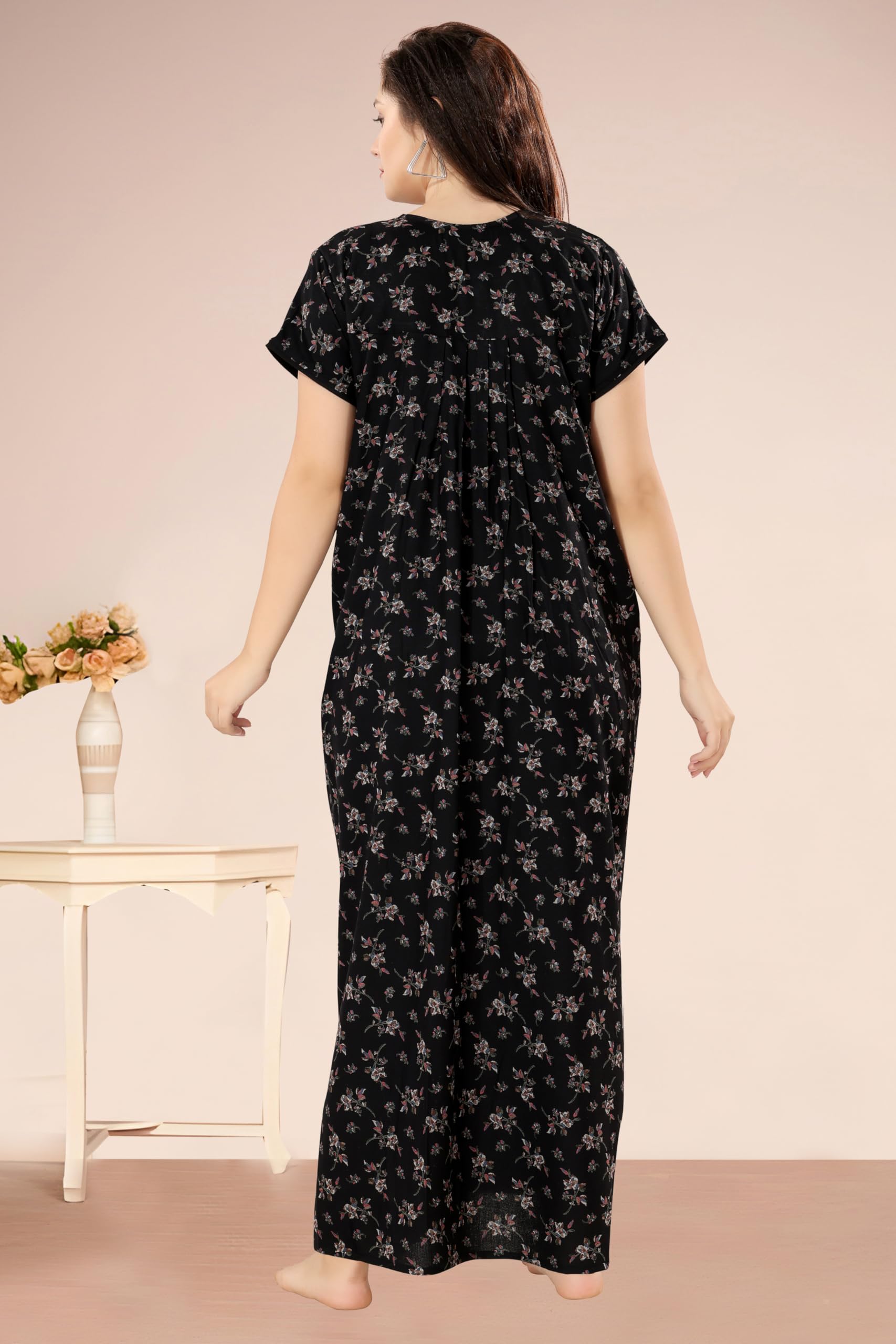 Soulemo Women's Printed Alpine Nighty - Black - Image 5