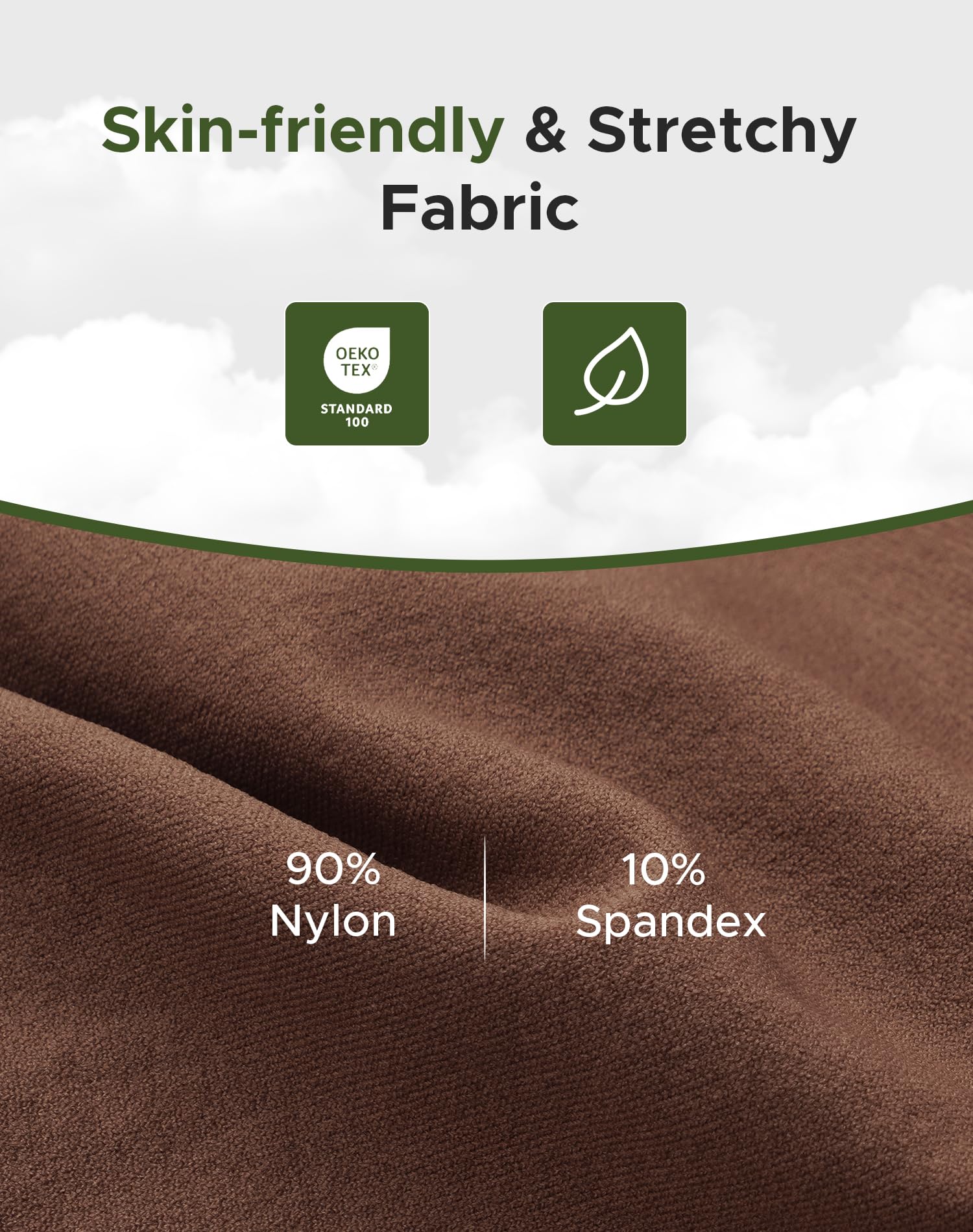 INNERSY Women's Slip Shorts - High Waisted Black - Image 4