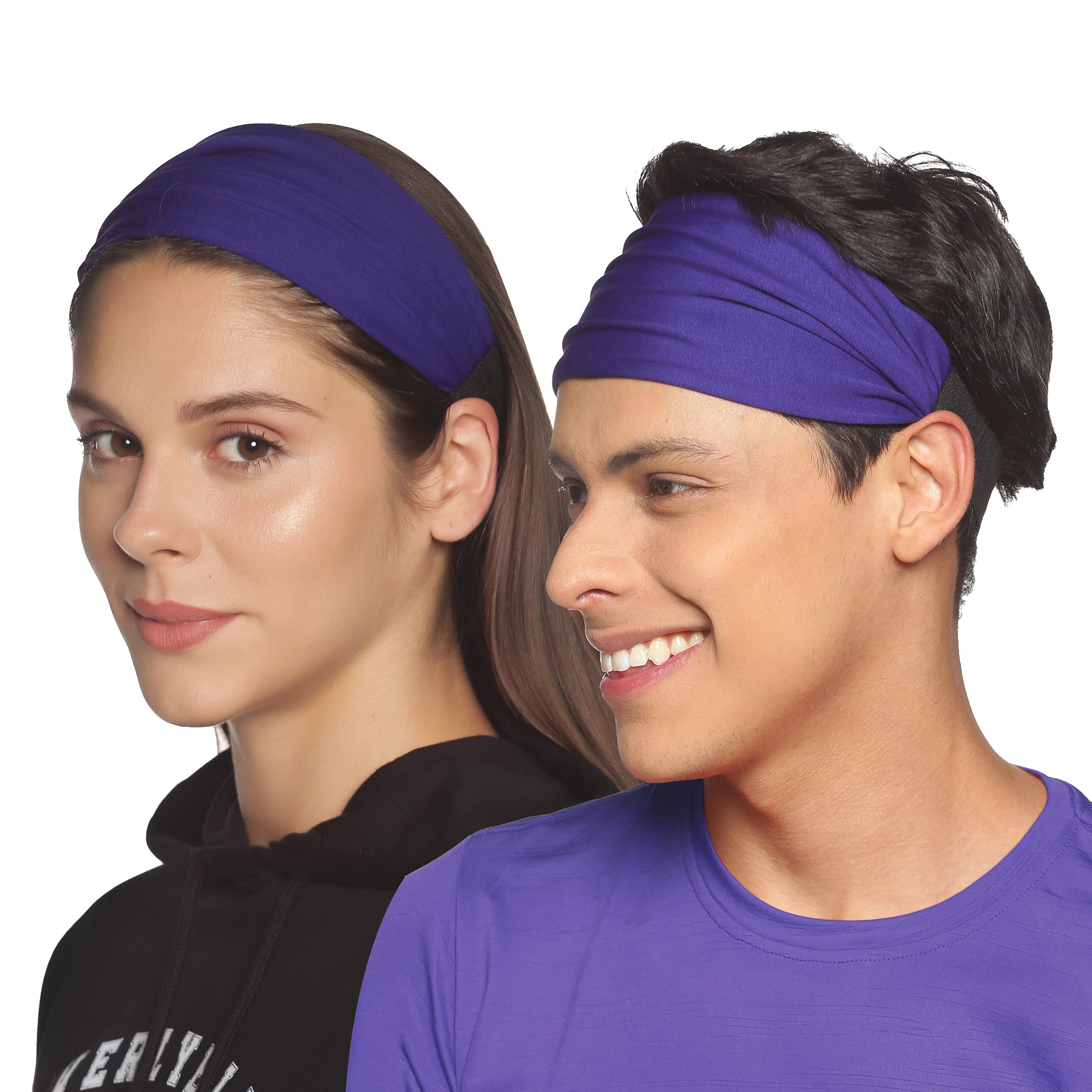 Boldfit Unisex Sports Headband - Blue
