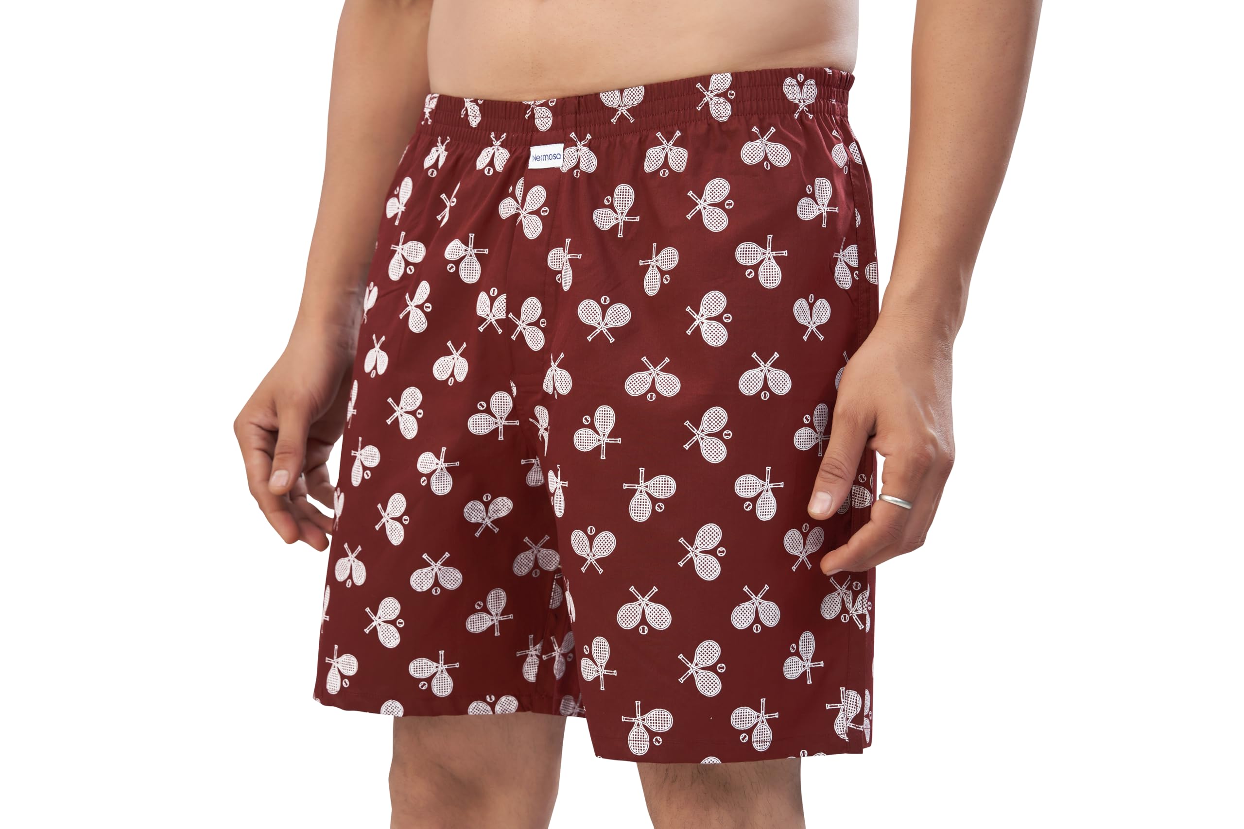 Nermosa Men Cotton Boxer Shorts - Image 4