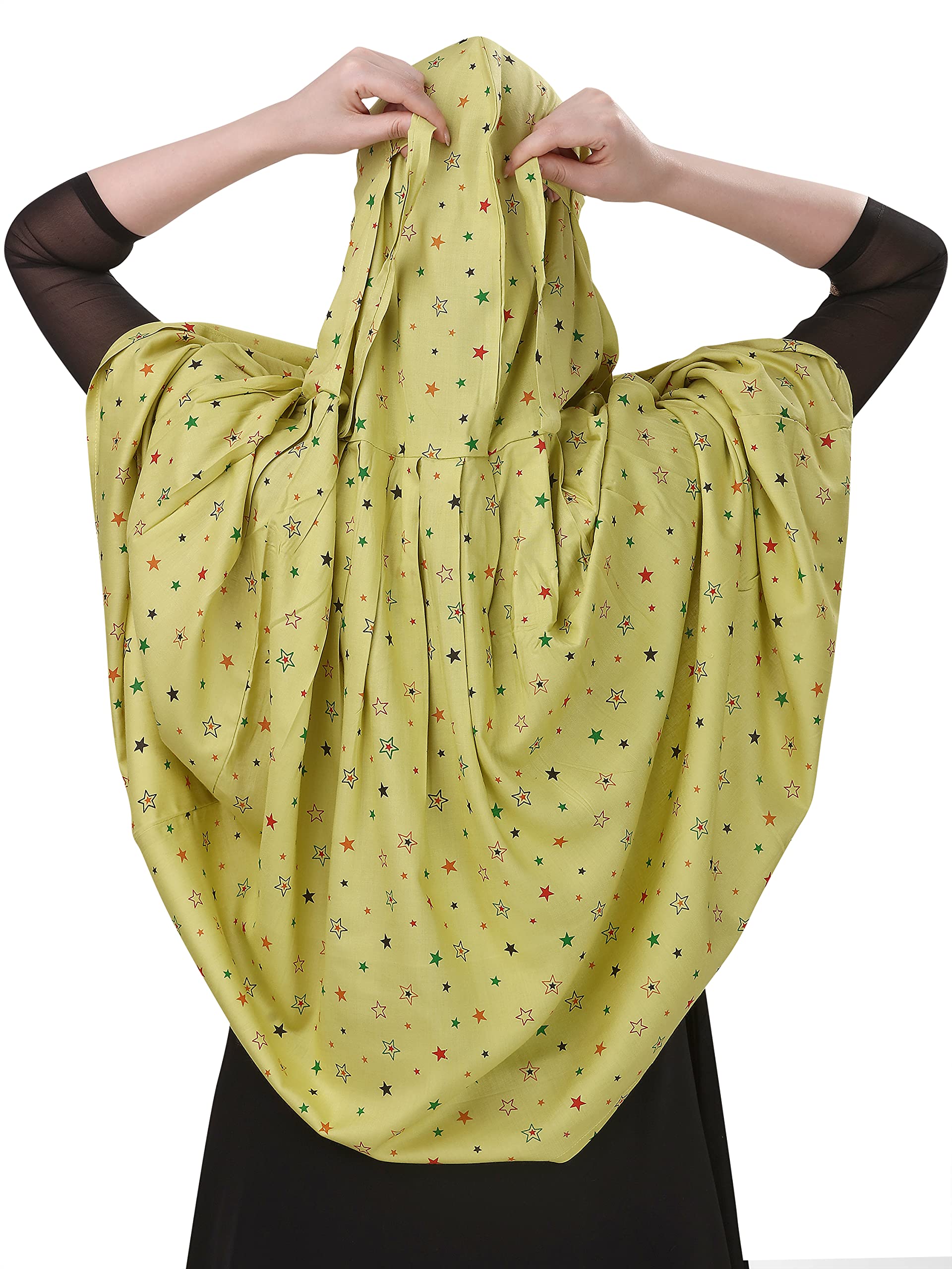 7 Season's Cotton Scarf & Mask for Women - UV Protection - Image 4