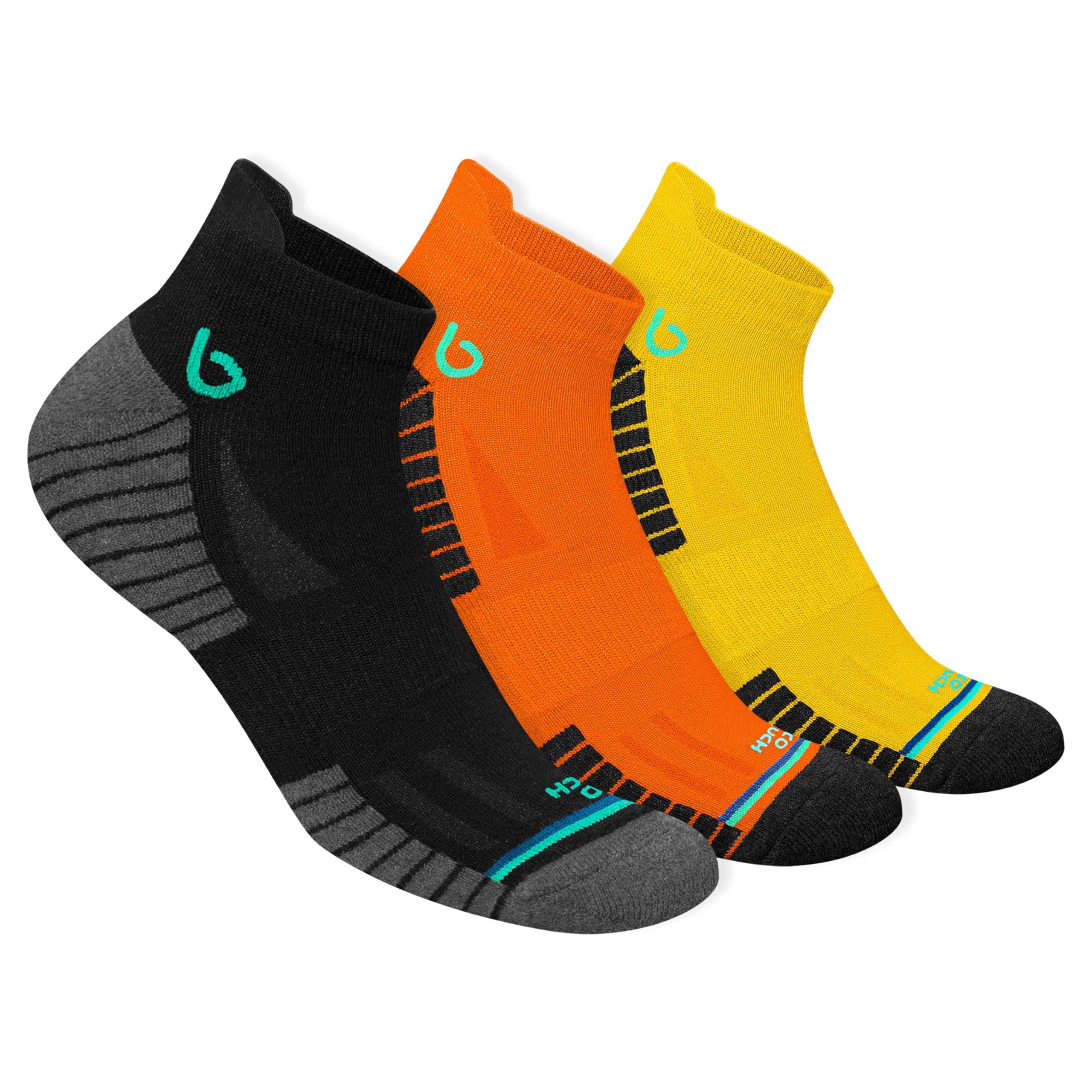 BAMBOS Bamboo Cotton Ankle Socks for Men