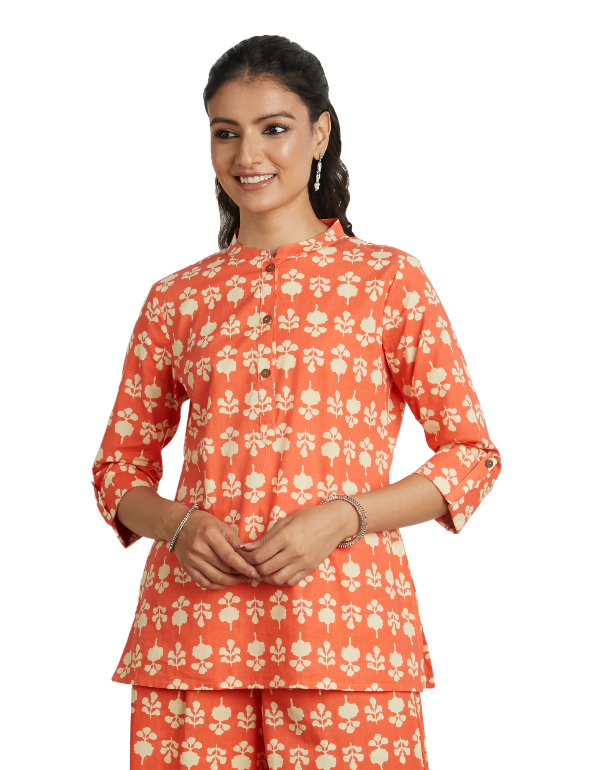 Myx Women's Printed Cotton Kurti