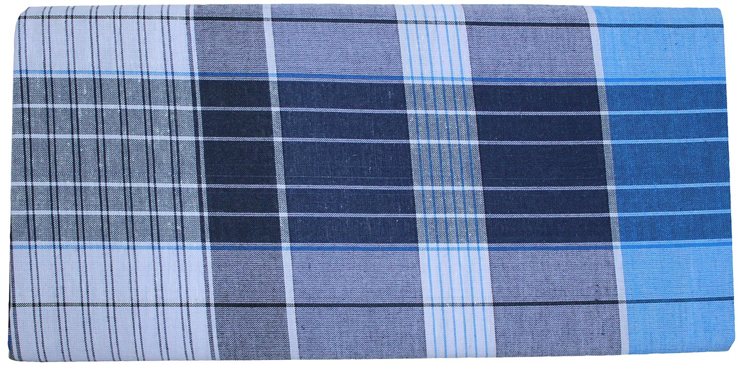 Weavers Villa Men's Mixed Cotton Lungi - Multicolour - Image 2