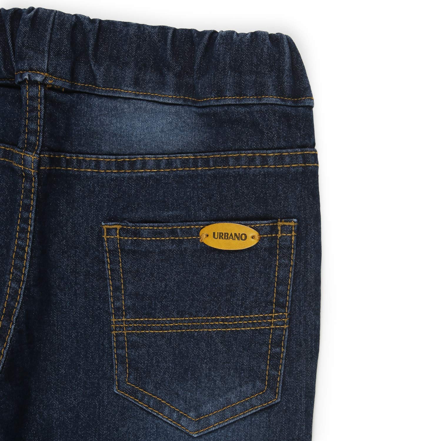 Urbano Juniors Boys Dark Blue Jogger Jeans - Image 4