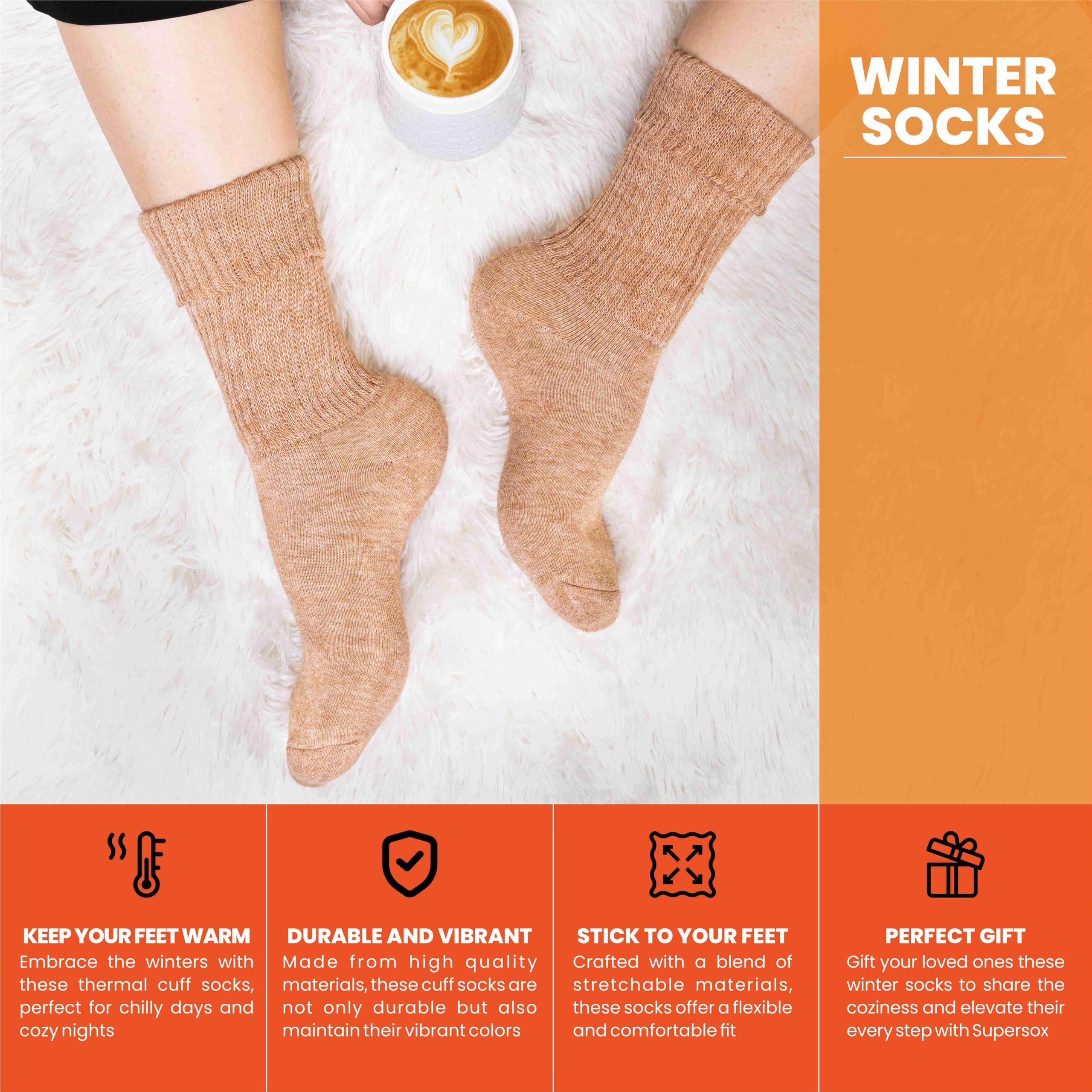 Supersox Women's Thermal Socks - Multicolour - Image 5