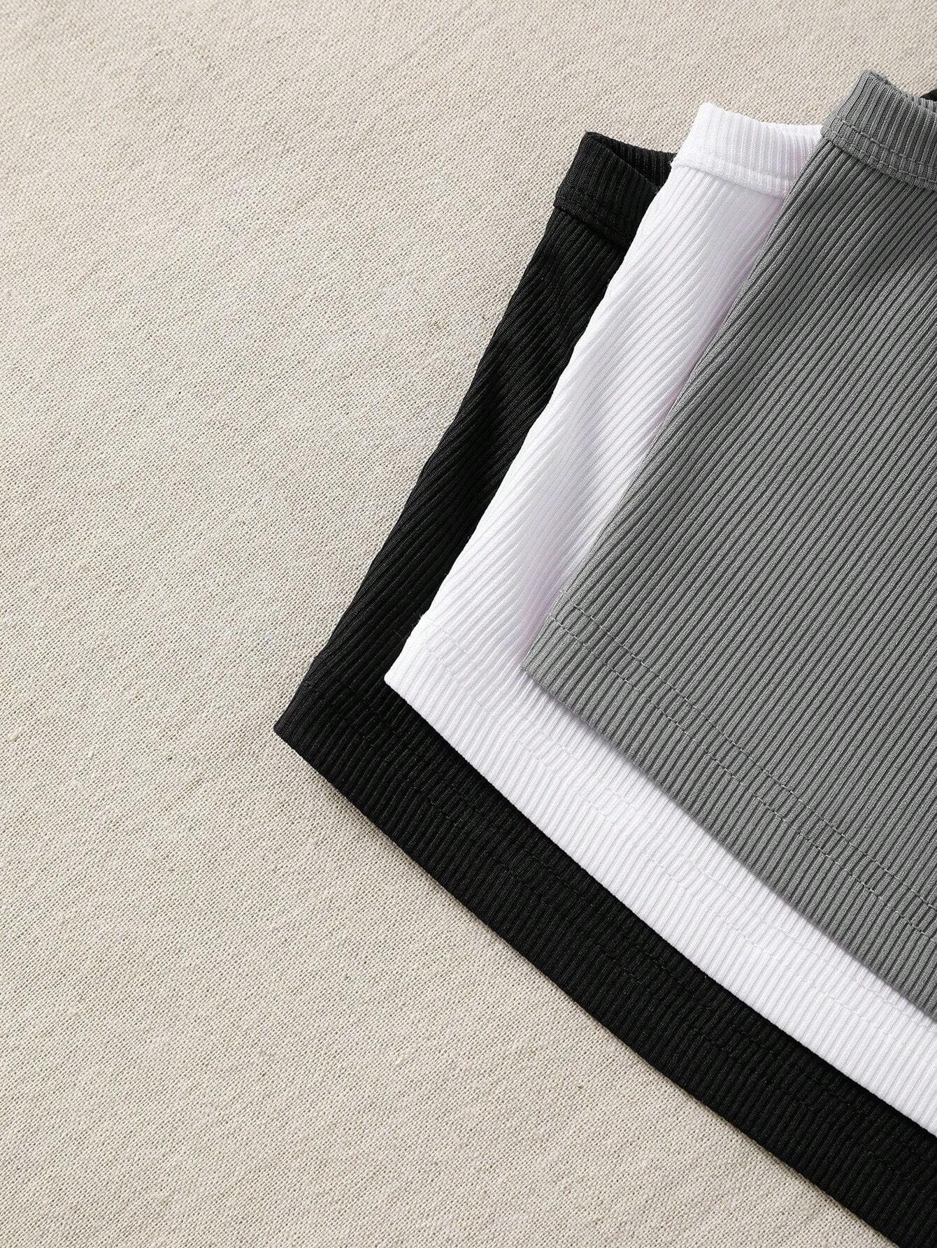 Toochki Women's Crop Top - Black White Beige Grey - Image 5