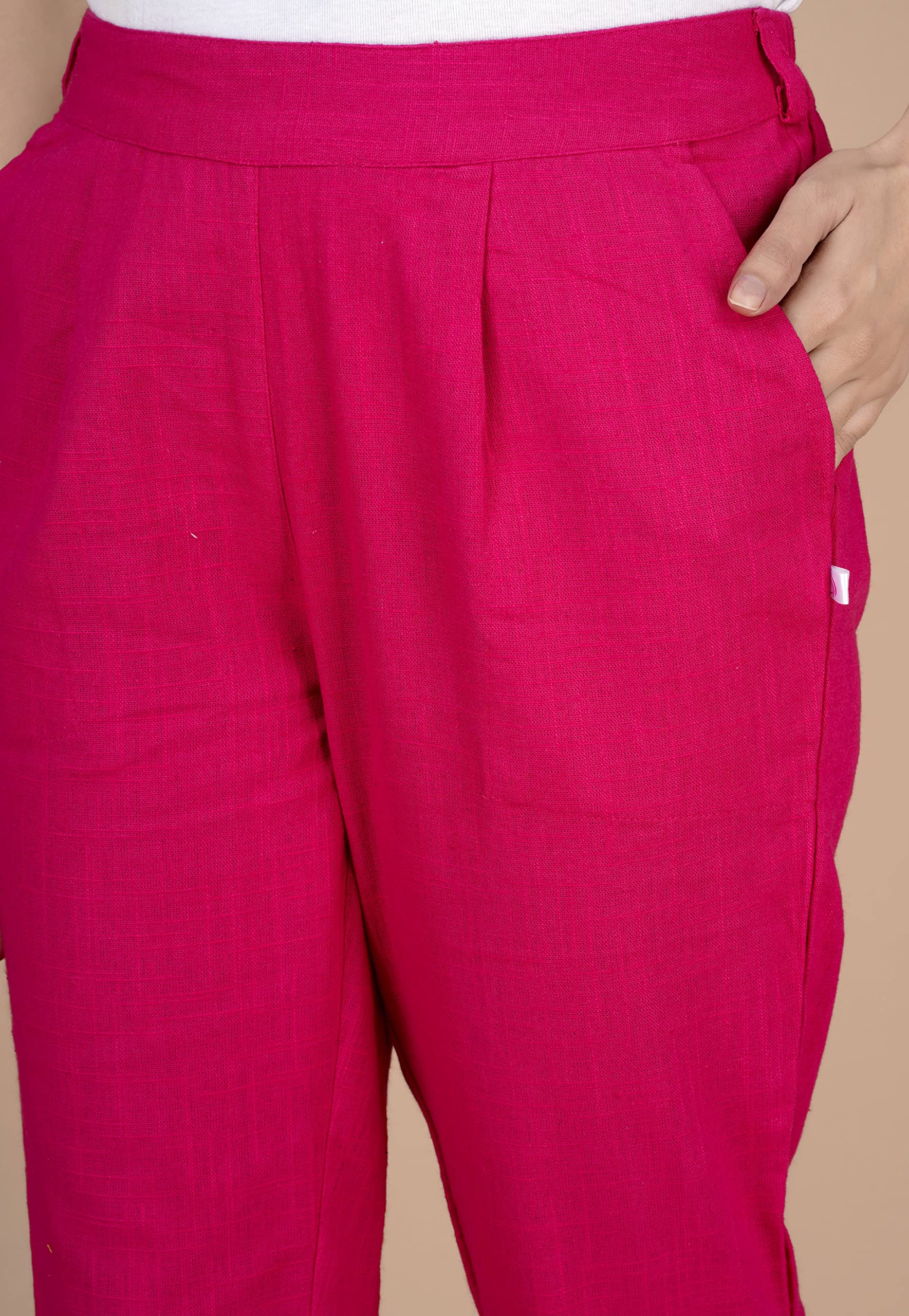 DIGITAL Women Cotton Formal Trouser - Image 3