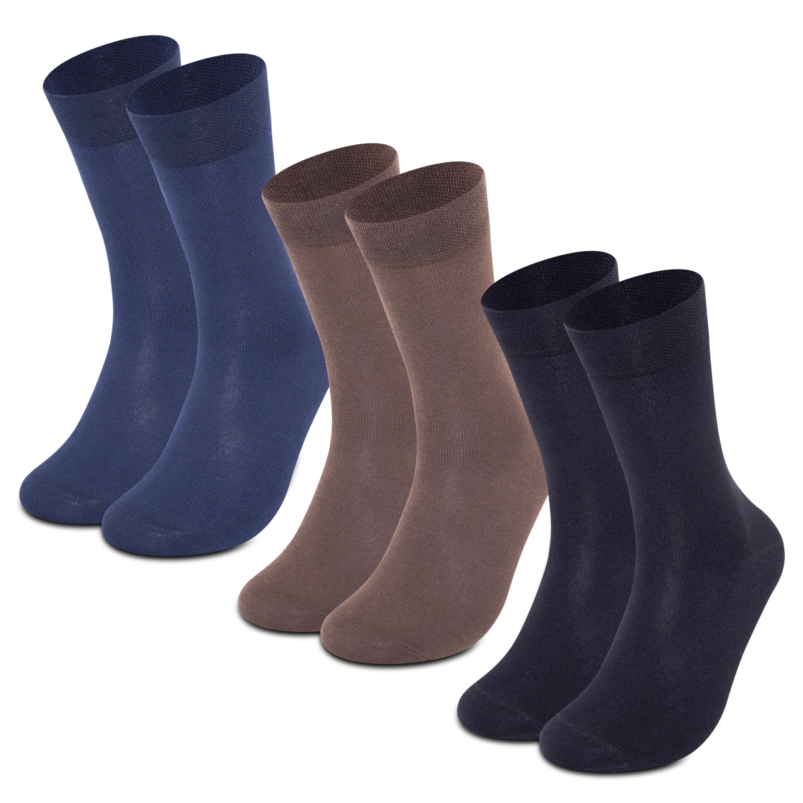 Supersox Men's Formal Office Calf Socks - Assorted
