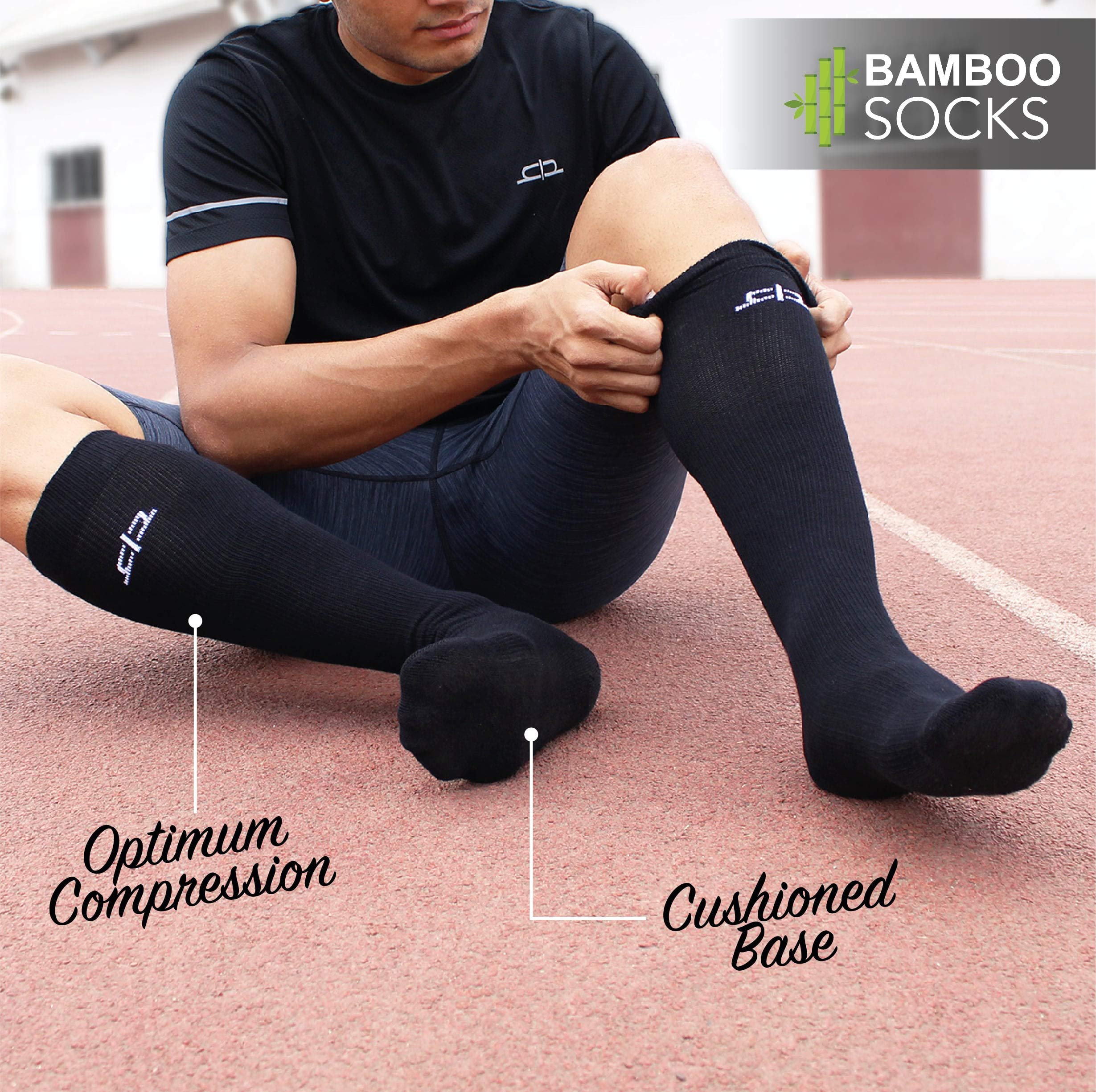 HEELIUM Bamboo Compression Socks for Men & Women - Image 3