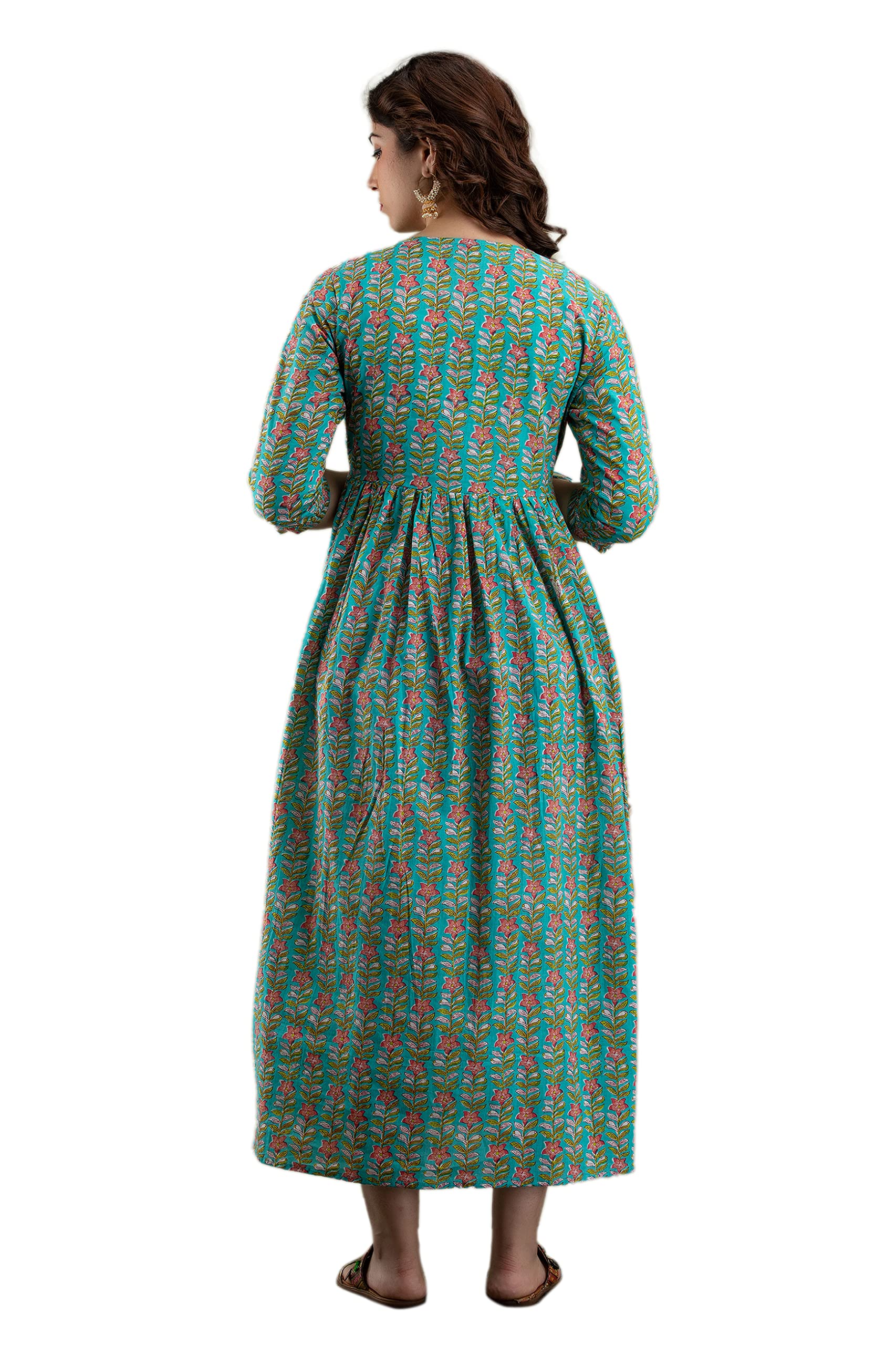 MANGLA Maternity Gown Feeding Nighty - Cotton - Image 2