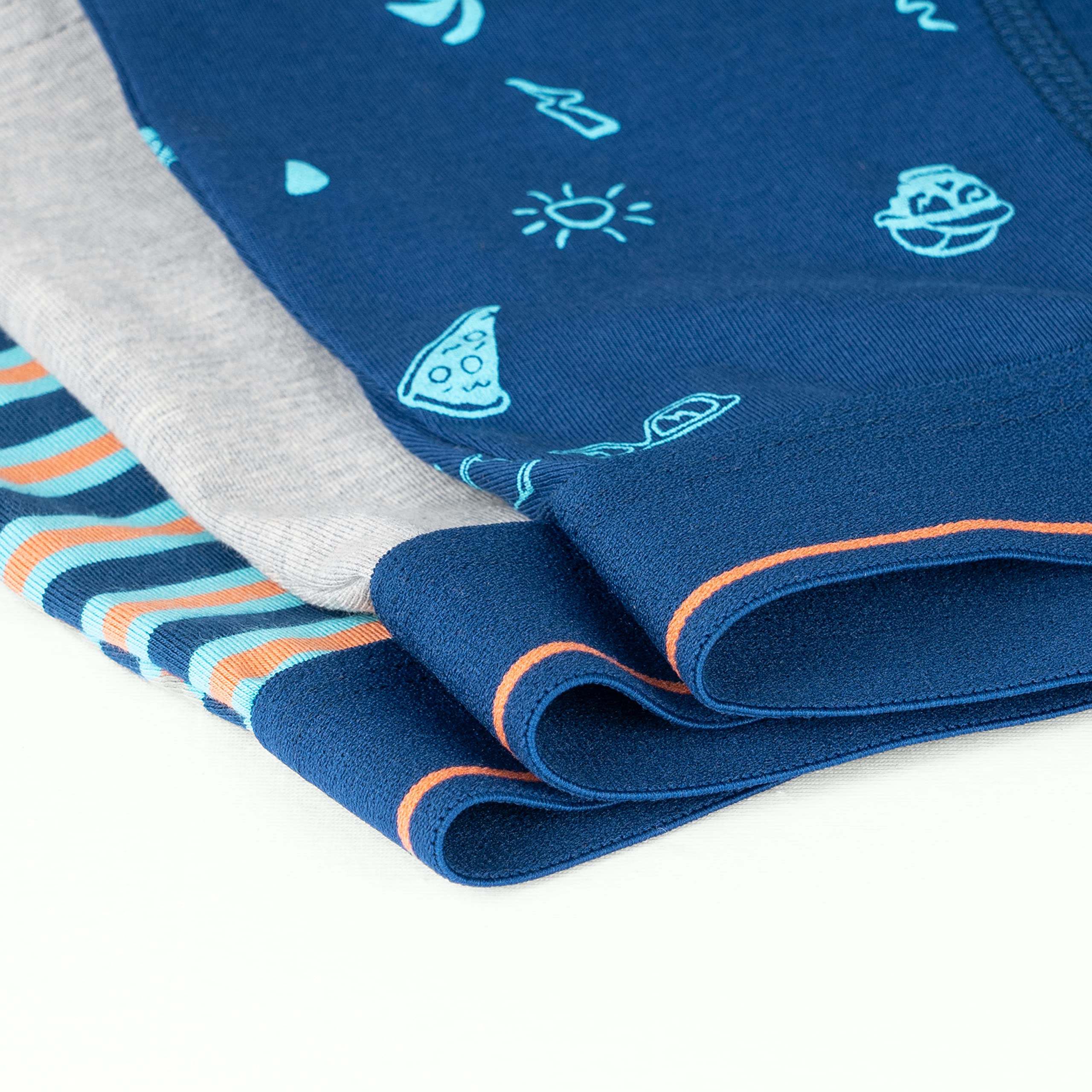 ARIEL Boys Multicolored Striped Cotton Boxers - Image 4